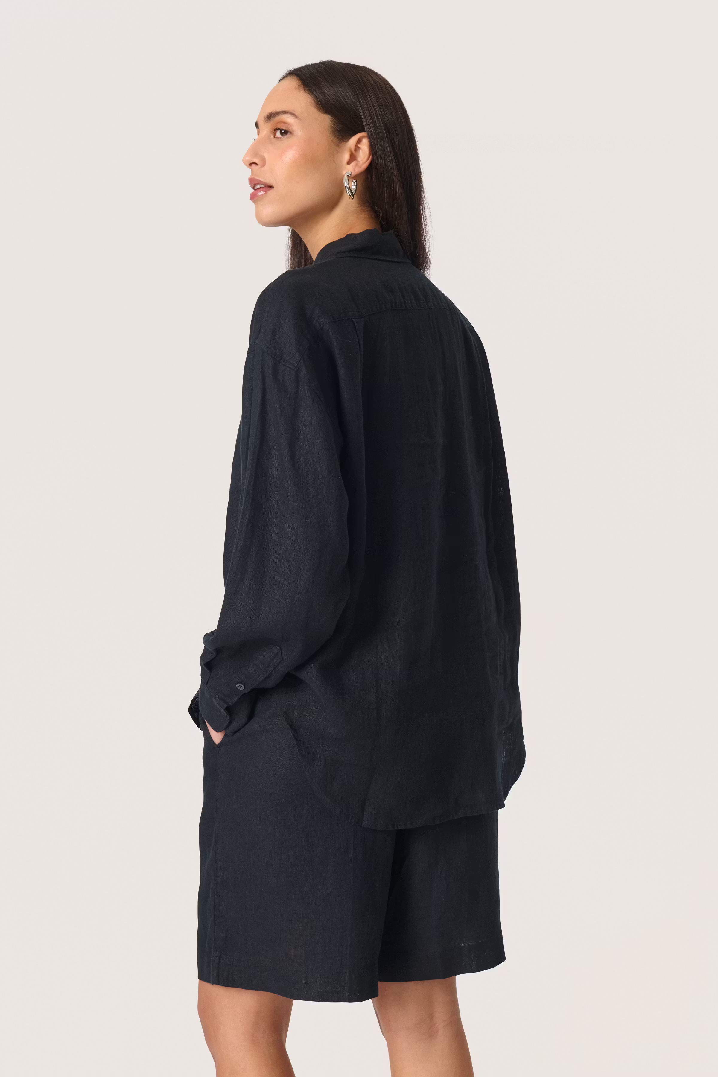 SLCelian Linne Skjorta LOOKBOOK BACK 30408214-194008
