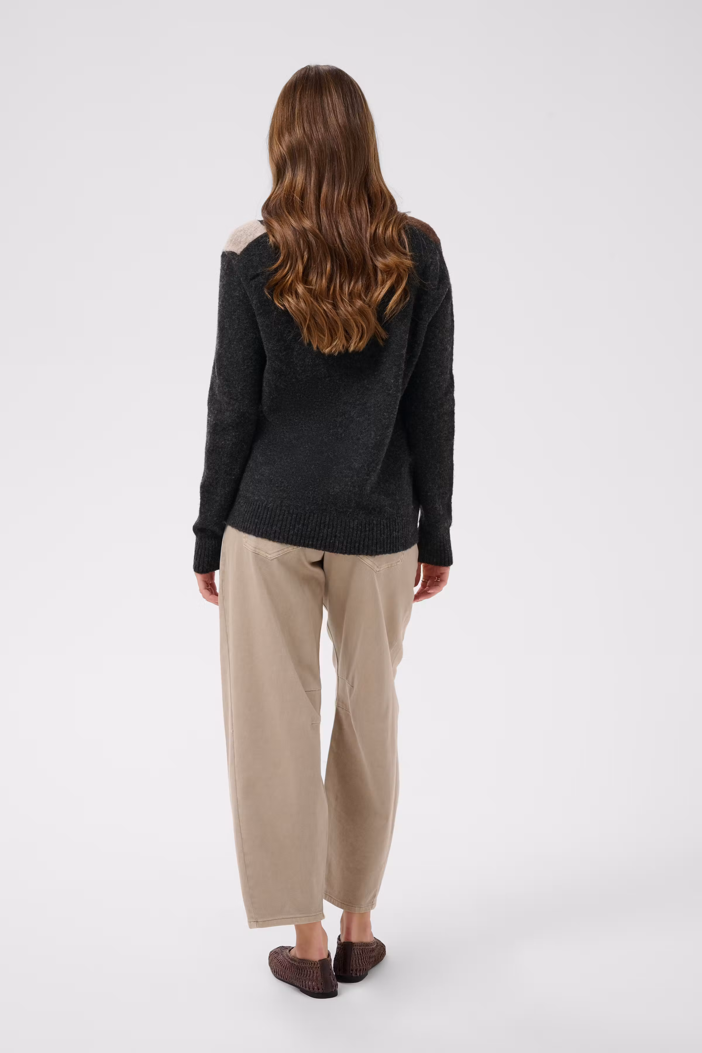 CRHope Argyle striktrøje LOOKBOOK BACK 10615298-100120
