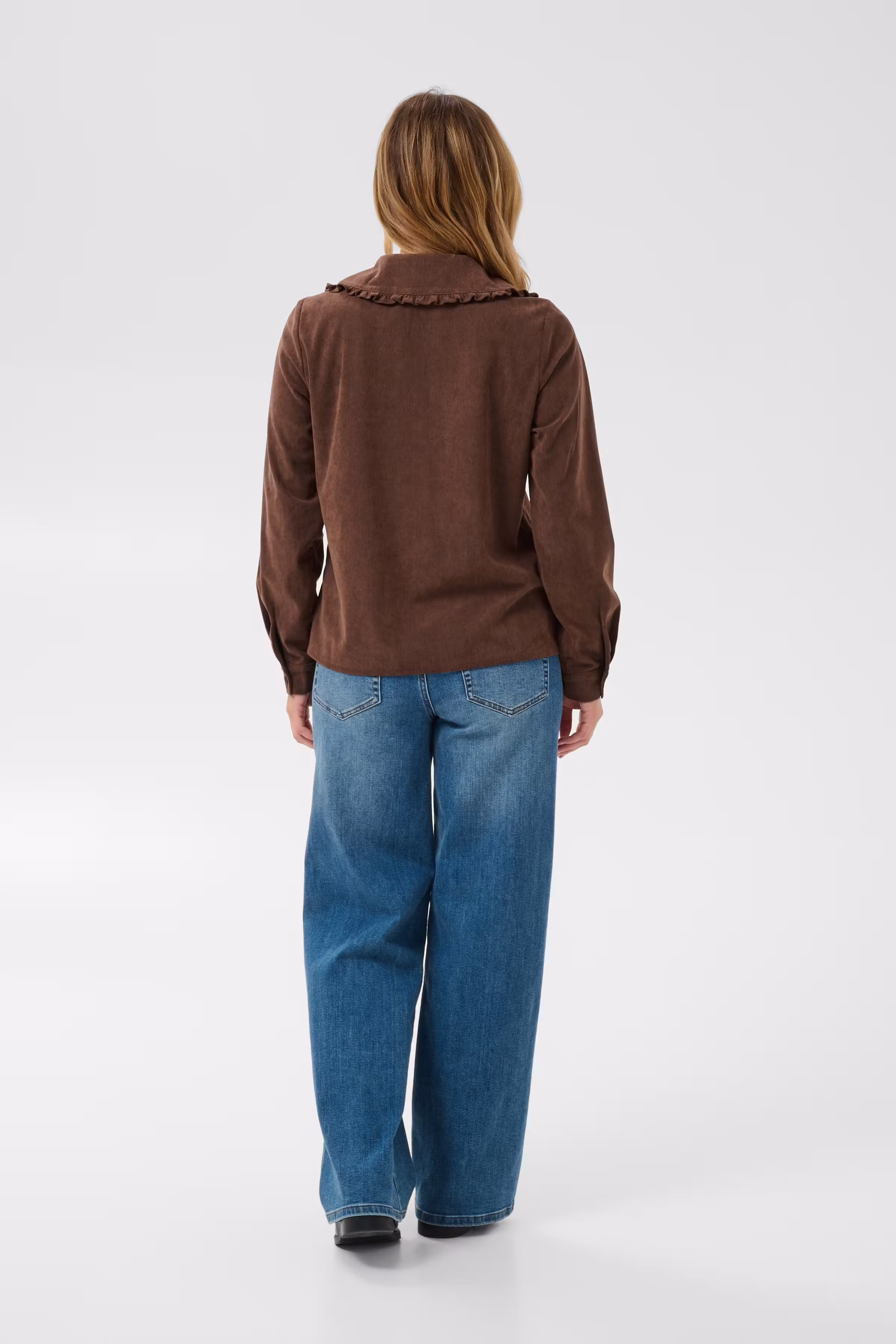 KAsvaja Kordfløyelsskjorte LOOKBOOK BACK 10513099-1000724