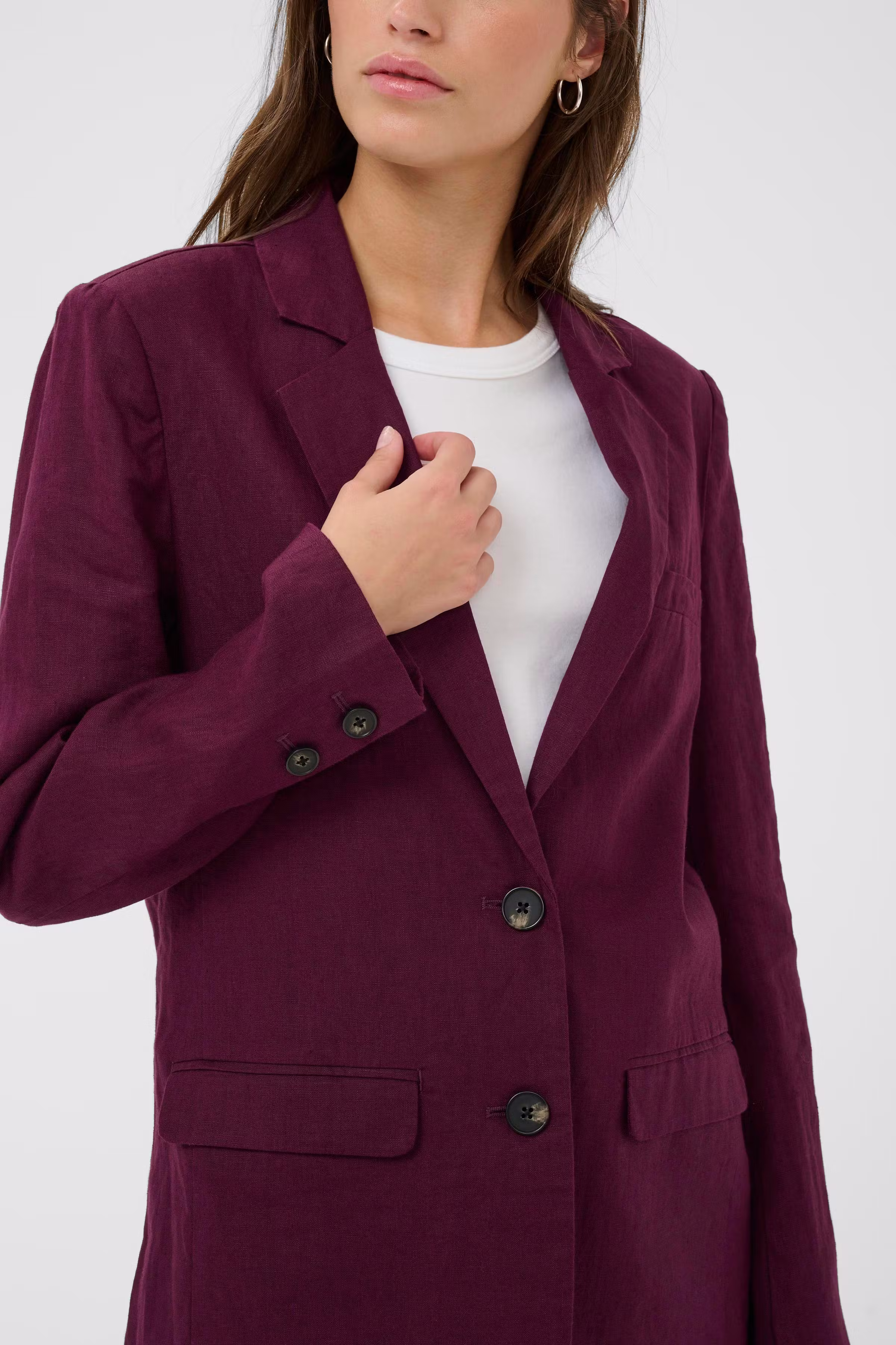 NyanPW Linen Blazer LOOKBOOK DETAIL 30309561-191718