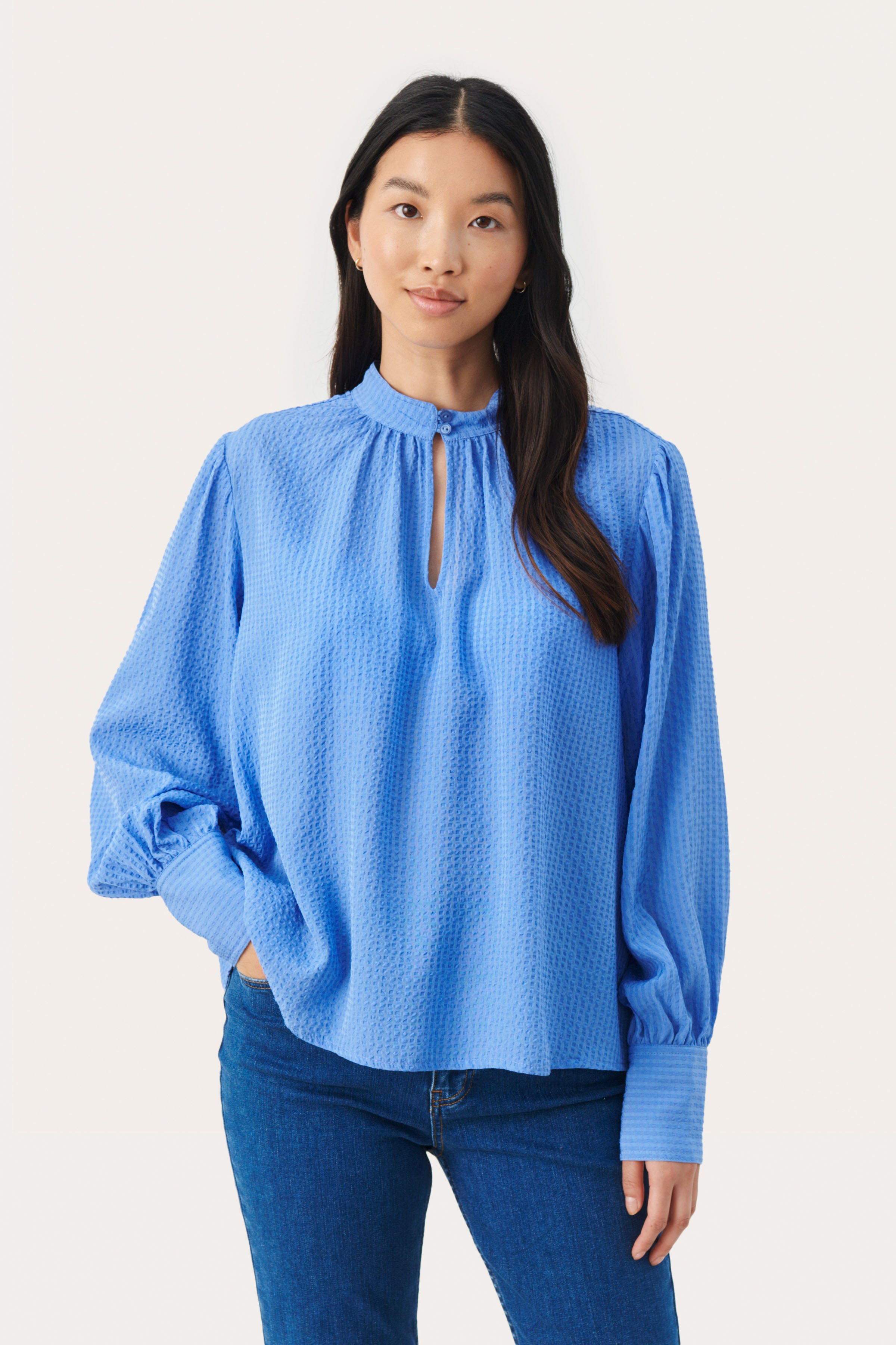 FrickaPW Blouse met lange mouwen LOOKBOOK FRONT 30308286-174037