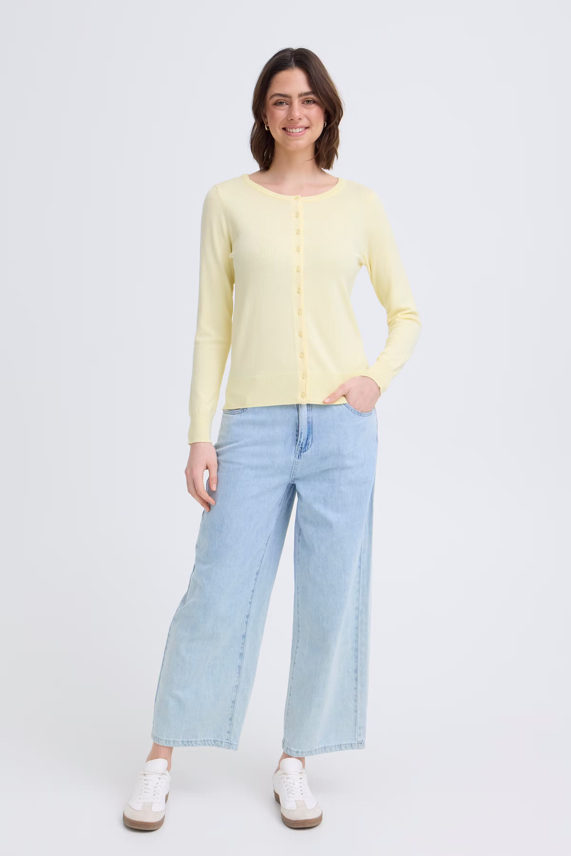 FRZubasic Cardigan LOOKBOOK FRONT 20604187-110616