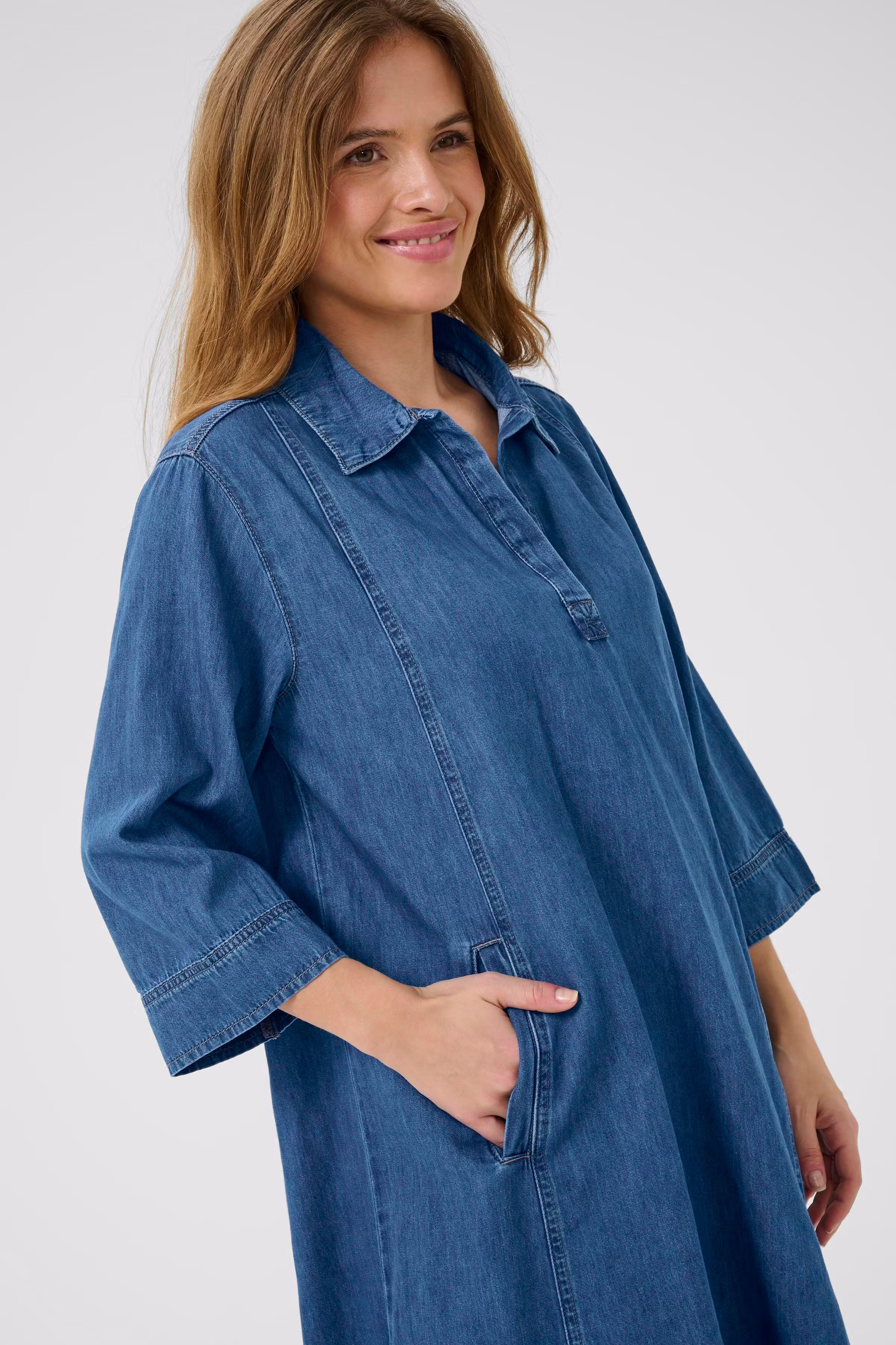 CUpin Denimkjole LOOKBOOK DETAIL 50111963-500029