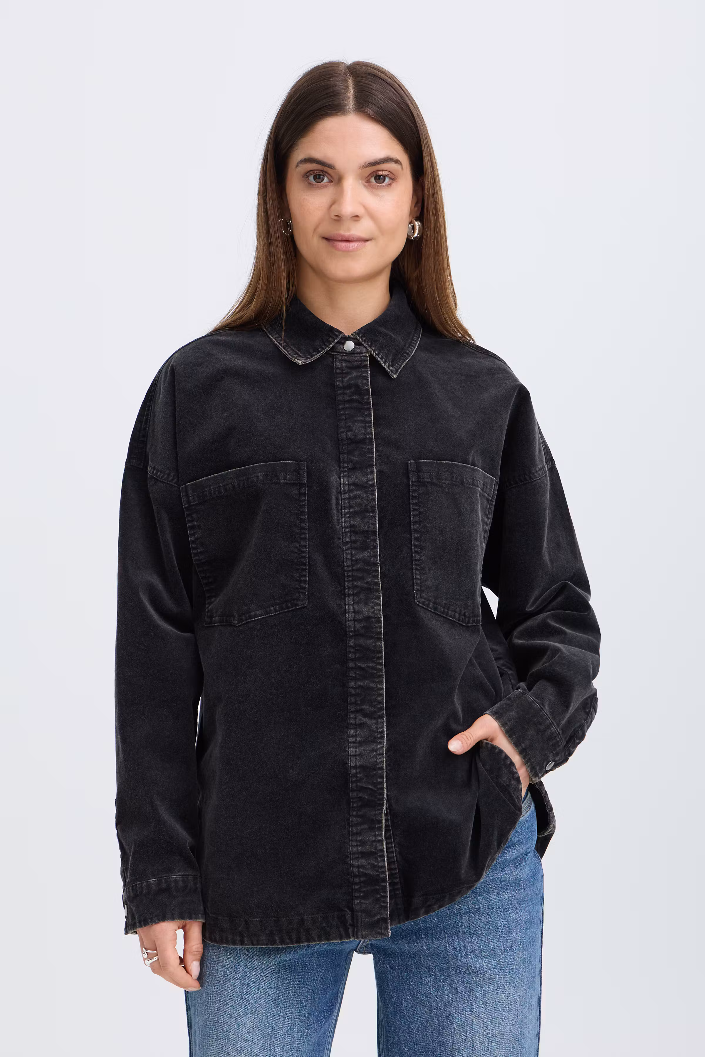 PZFIBA Skjorte LOOKBOOK FRONT 50210666-193911