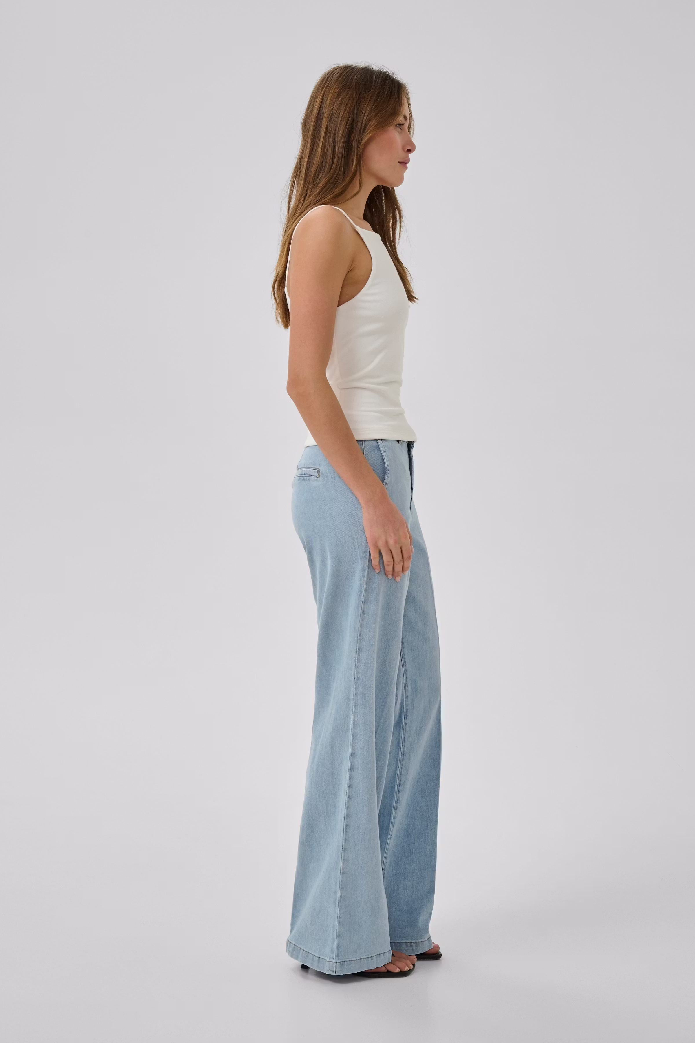 JEANS WIDE 30 THE LARA 115 LOOKBOOK DETAIL 10705210-100045