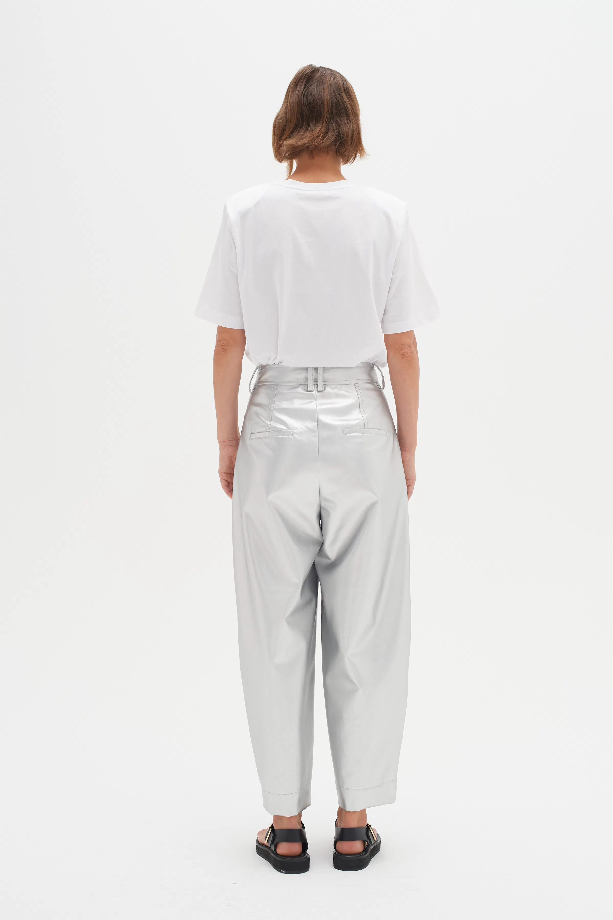 ZazaIW Barrel Bukser LOOKBOOK BACK 30109234-300030