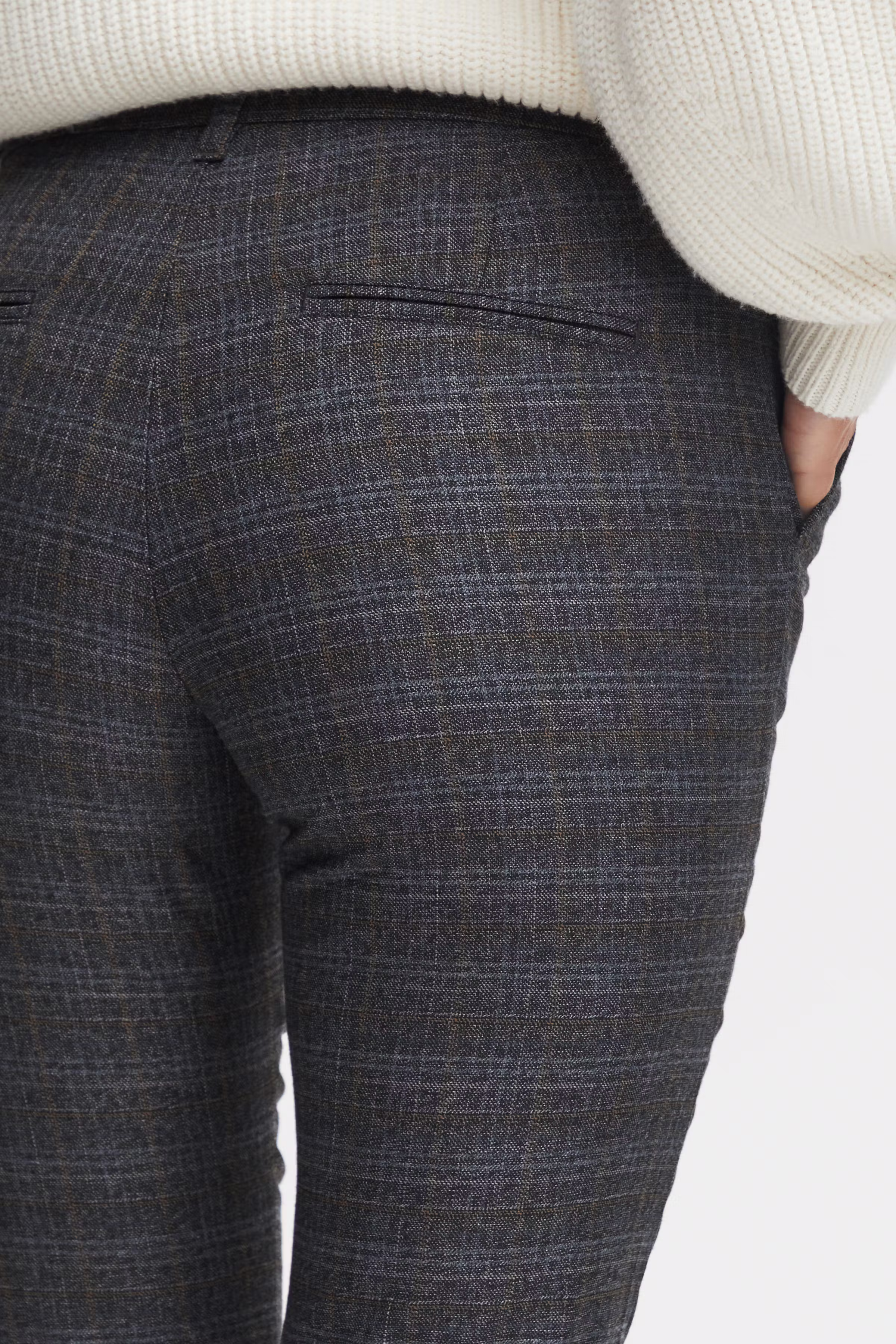 PZBINDY High Waist Kick Flared Leg Bukser LOOKBOOK DETAIL 50207818-200619