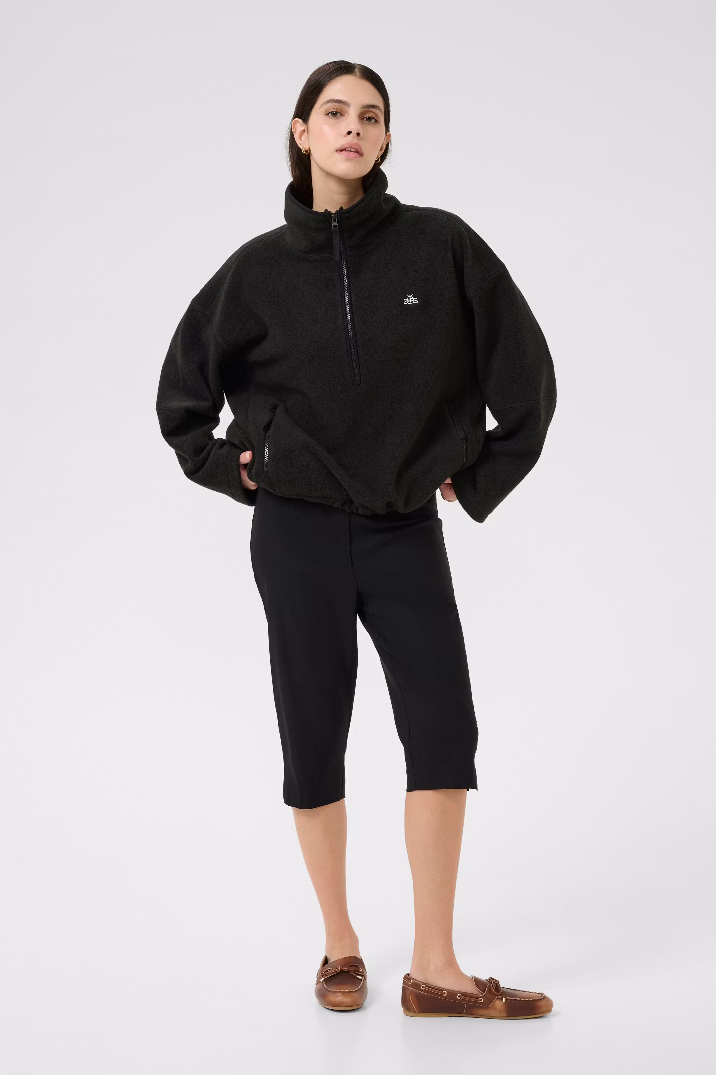 KBWenna Fleecetrøje LOOKBOOK FRONT 10105753-194008