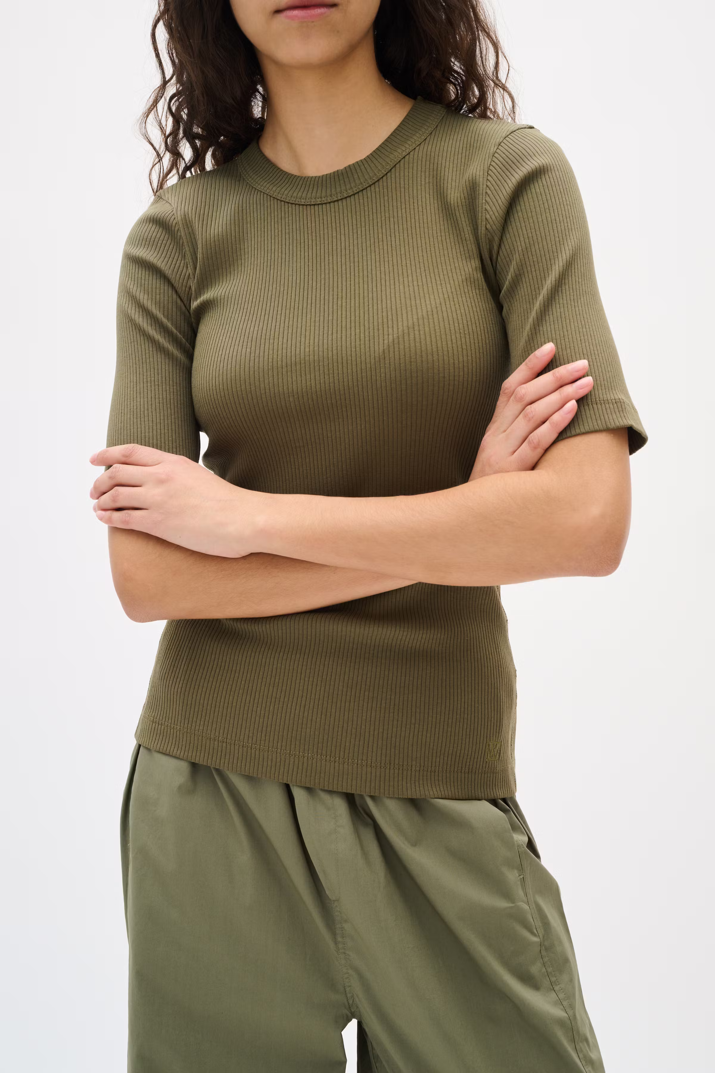 KennaIW Poplin Trousers LOOKBOOK FRONT 30110533-180515