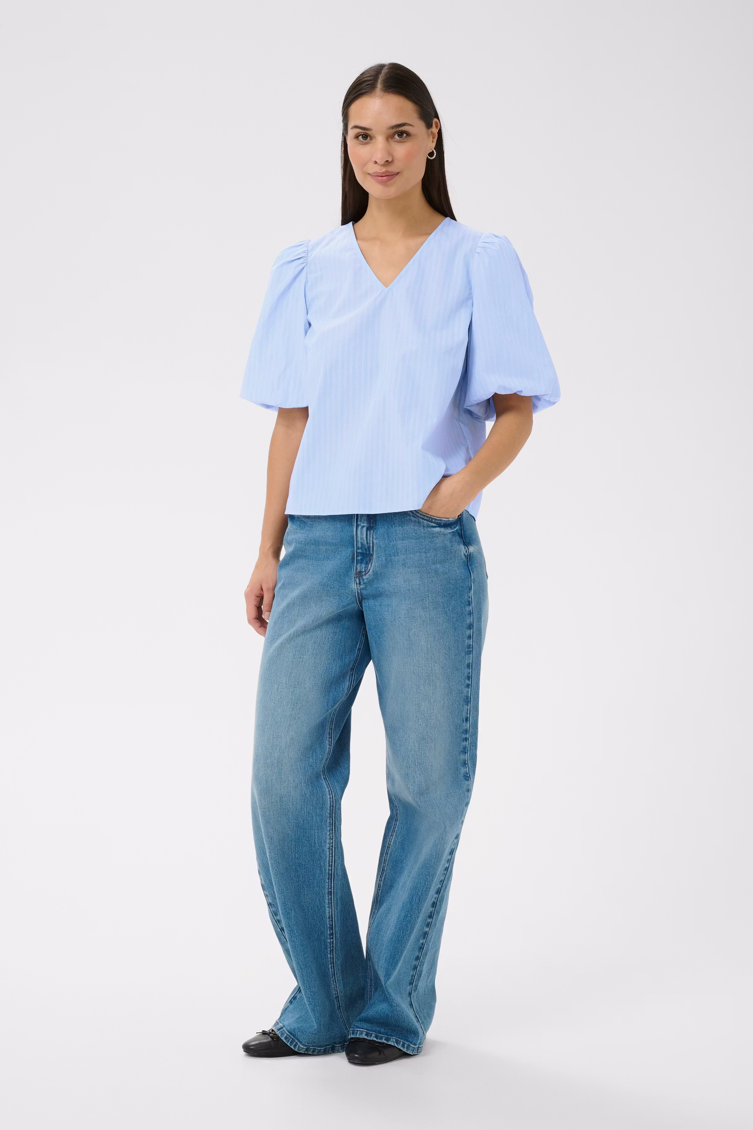 KAjosie Bluse LOOKBOOK FRONT 10511285-109110