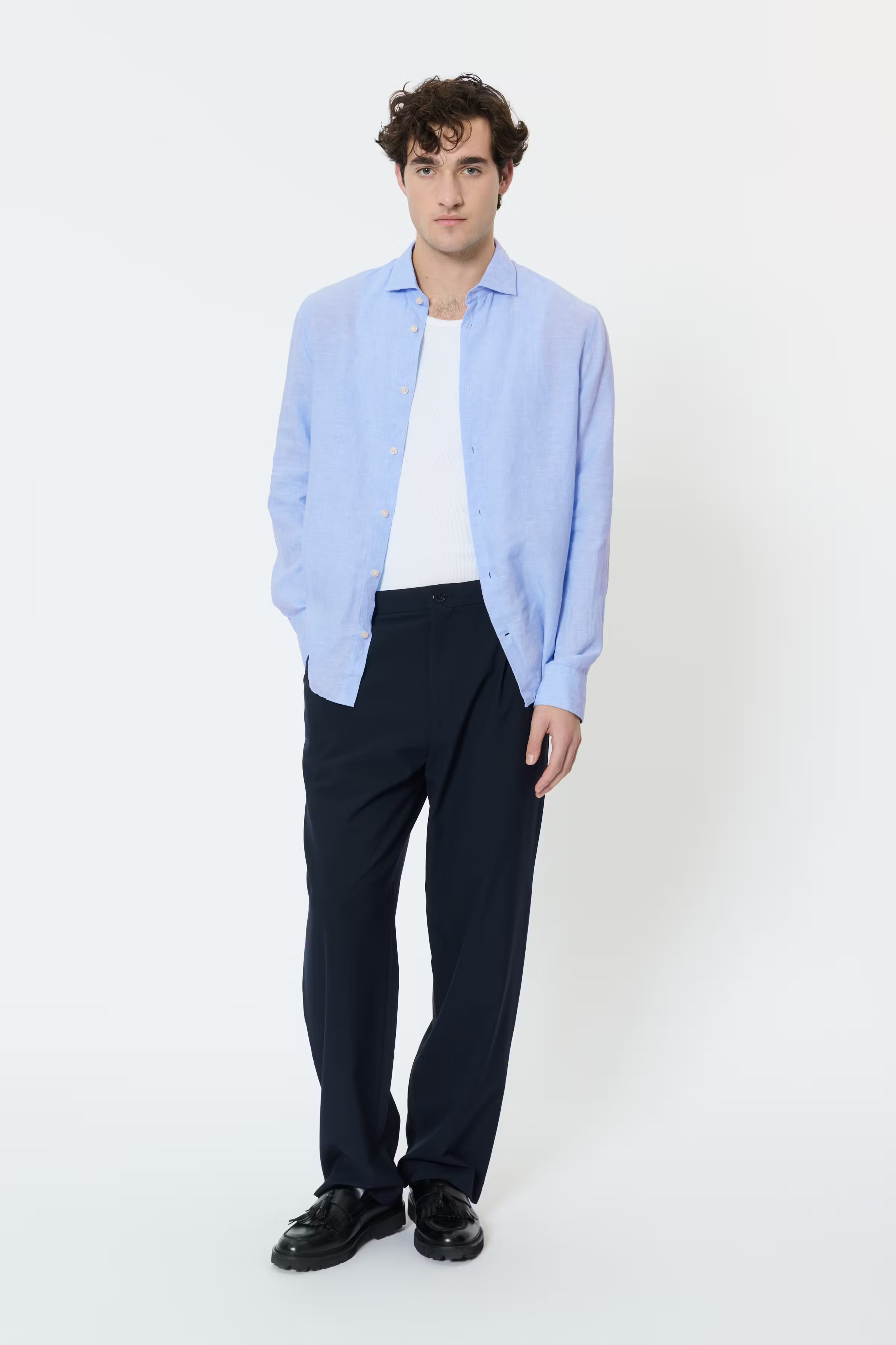 MAmarc linen shirt LOOKBOOK FRONT 30205841-154030