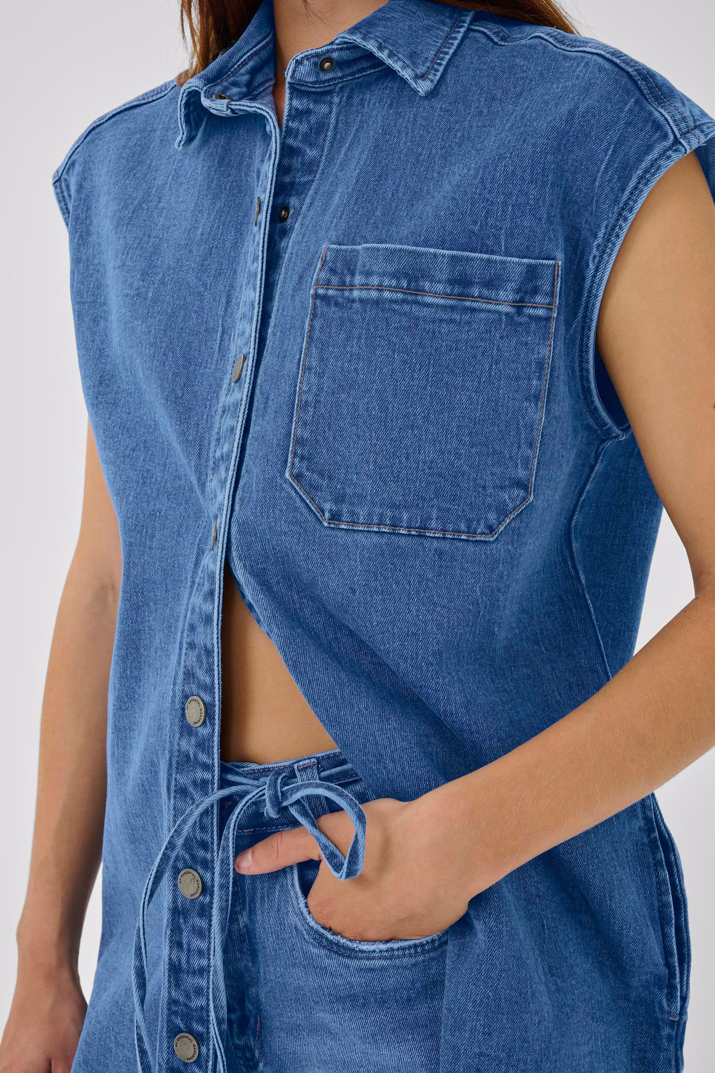 DangoMW Denim Klänning LOOKBOOK DETAIL 10705257-100053