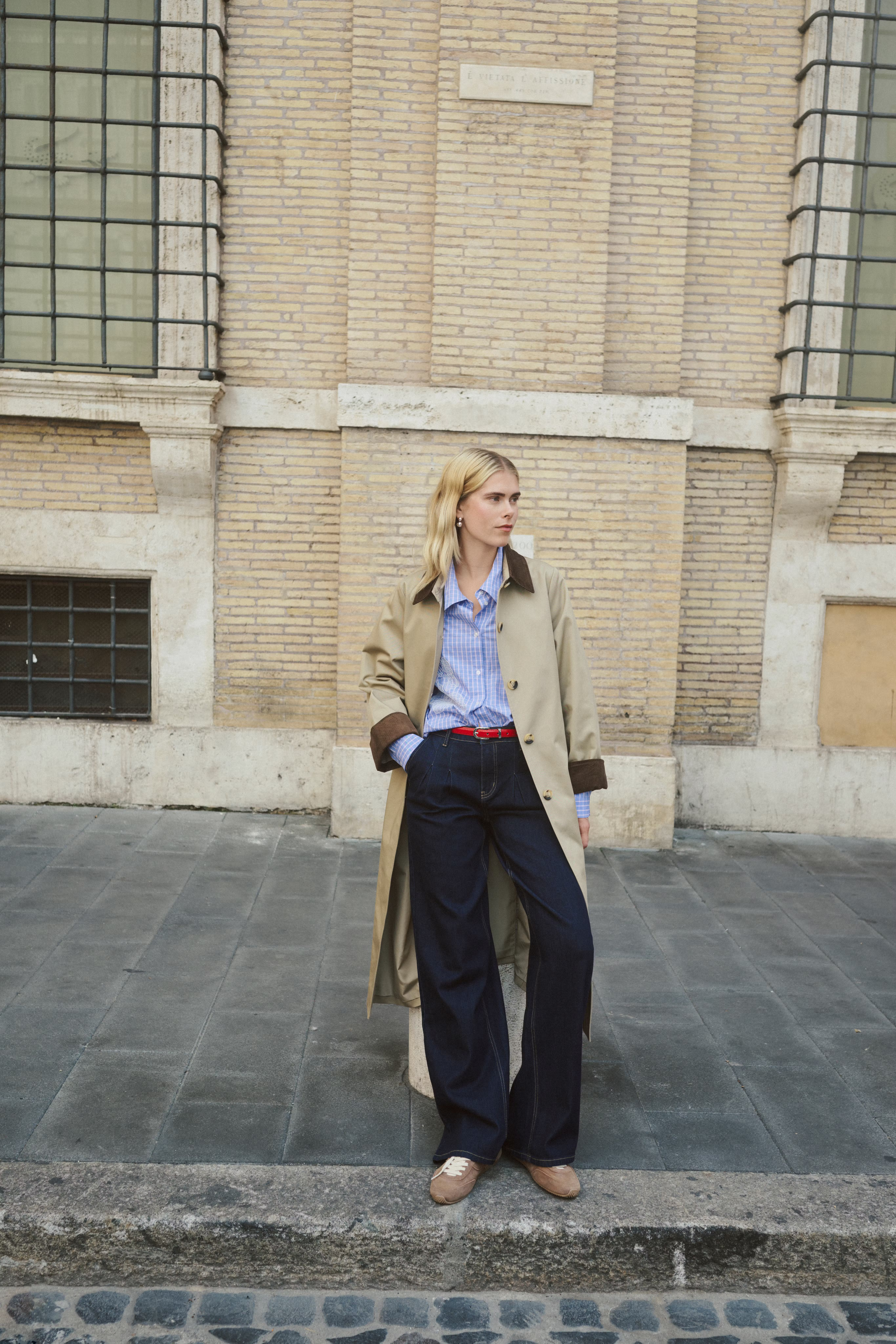 CUsasha Trenchcoat mit Corddetails LOCATION NONE 50112574-171009