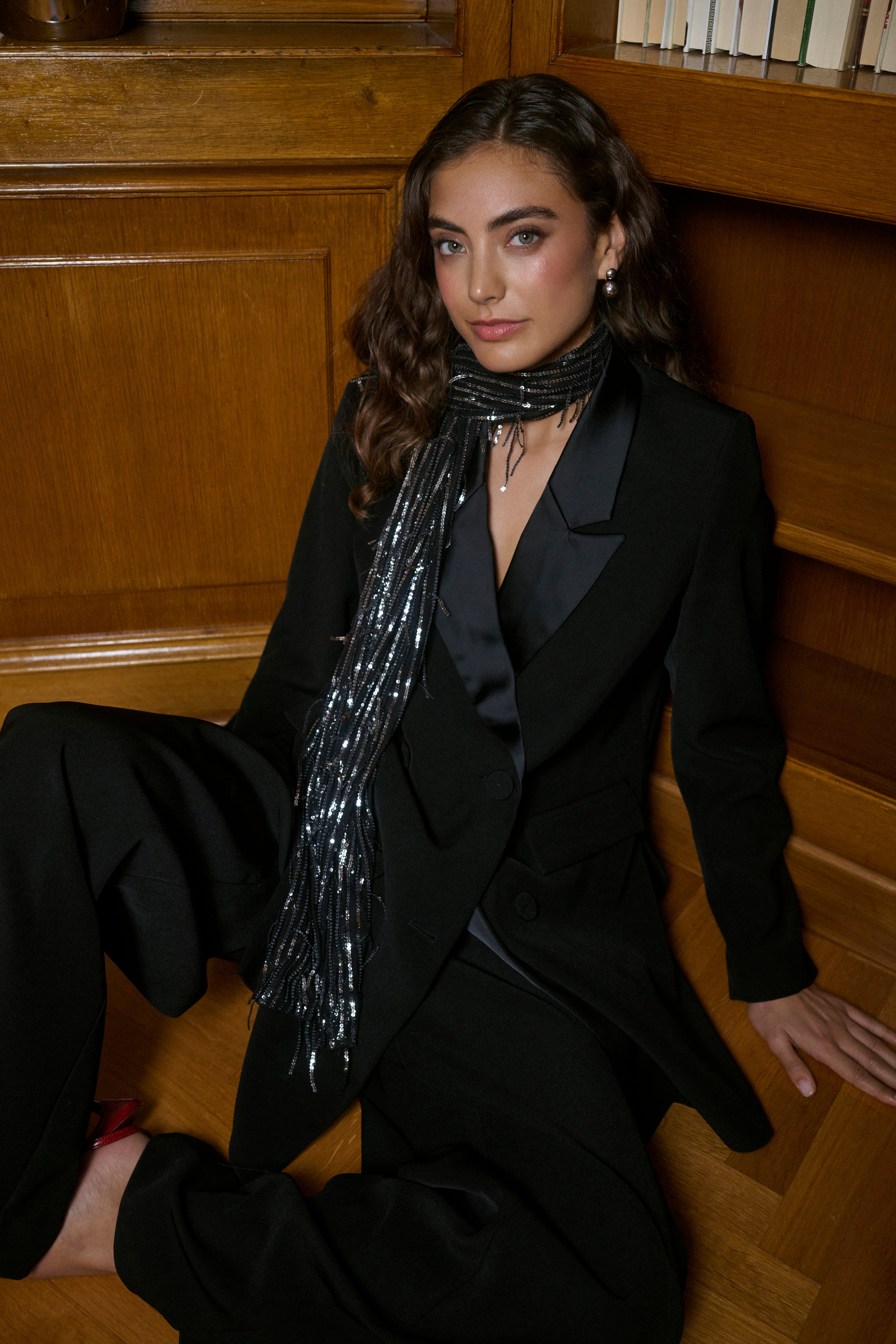 CUbling Pailletten-sjaal LOCATION NONE 50112542-500003