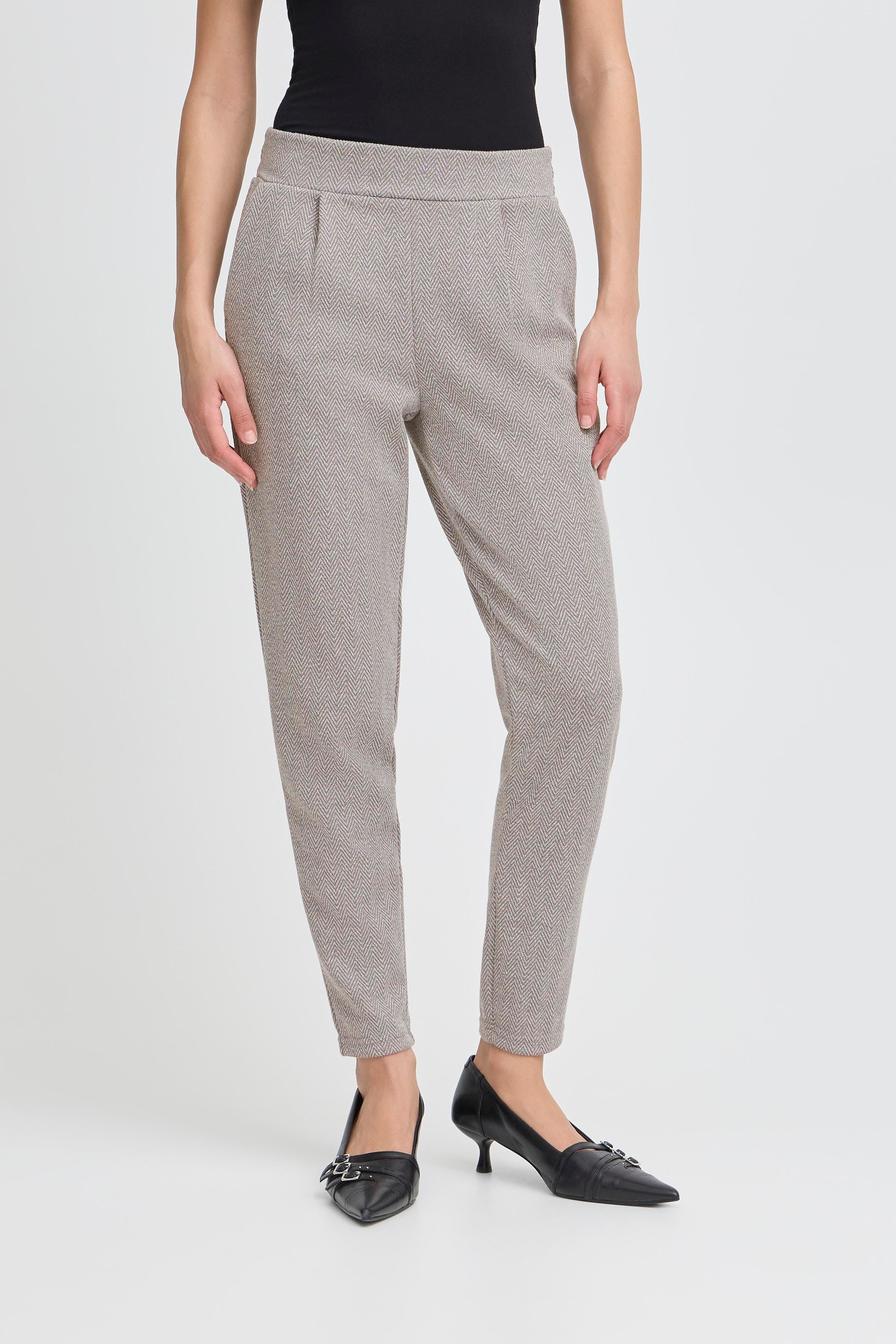 IHKATE JACQUARD Trousers LOOKBOOK FRONT 20121601-900000482