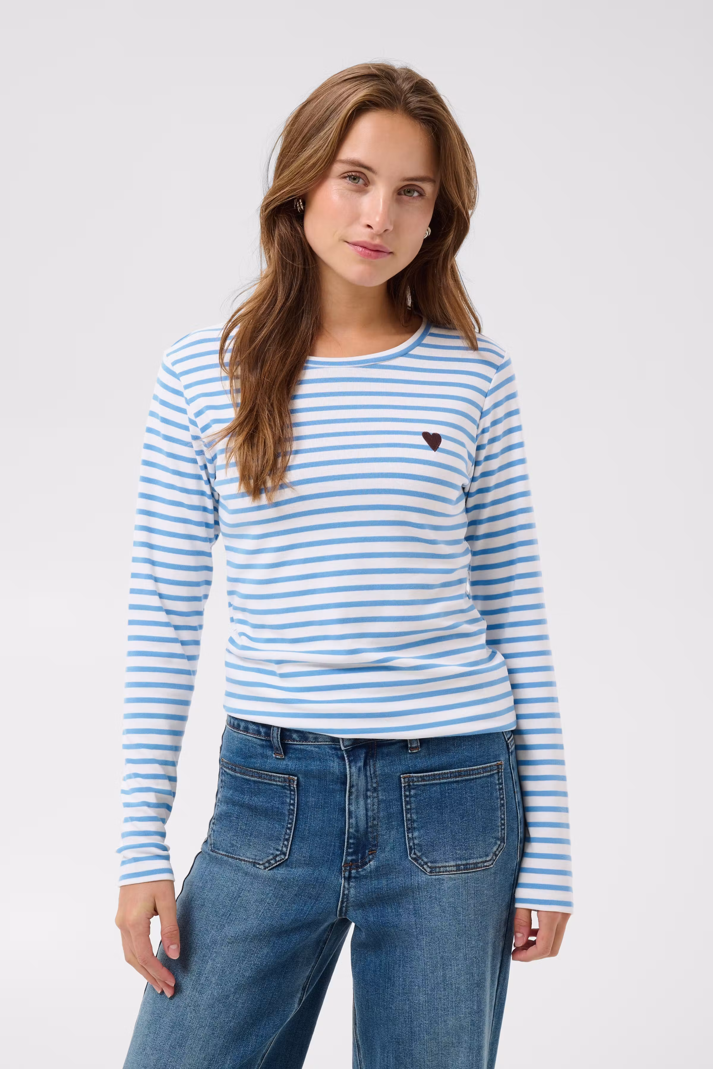 KALiddy Stripet T-shirt LOOKBOOK FRONT 10502821-1000346