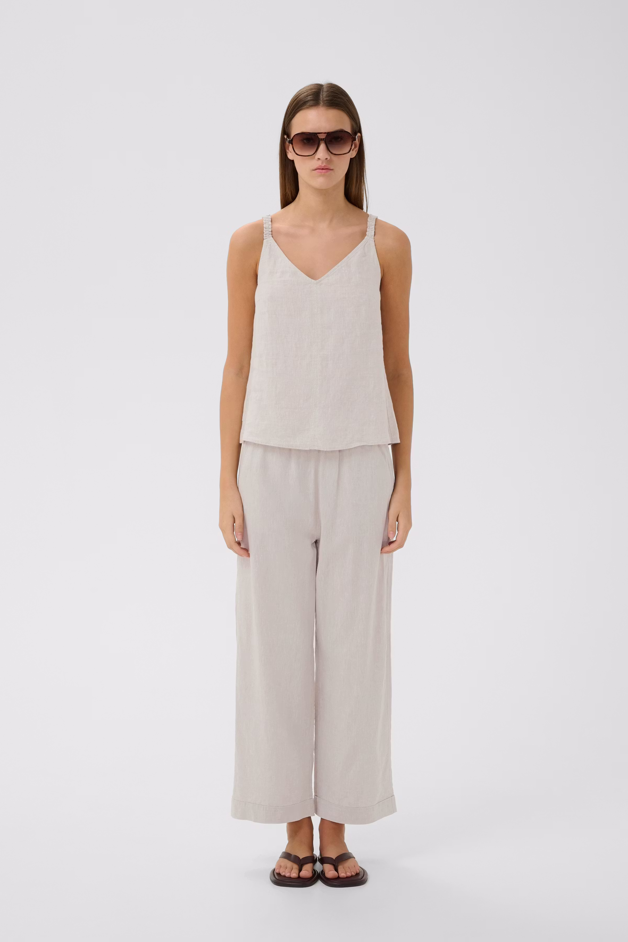 RimoneIW Linnen Broek LOOKBOOK FRONT 30110459-300597