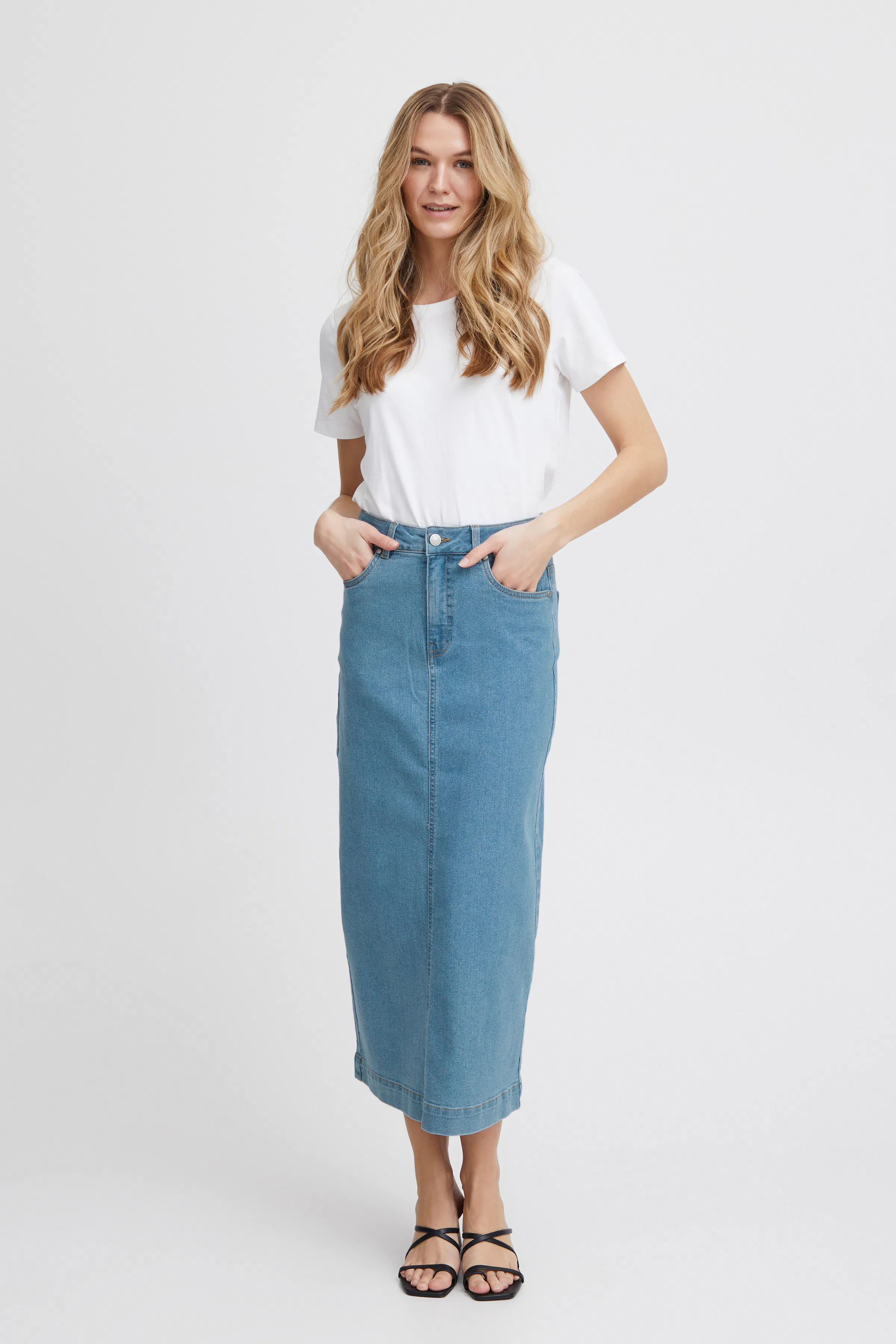 FXDENIMA Skjørt LOOKBOOK FRONT 20615242-202683