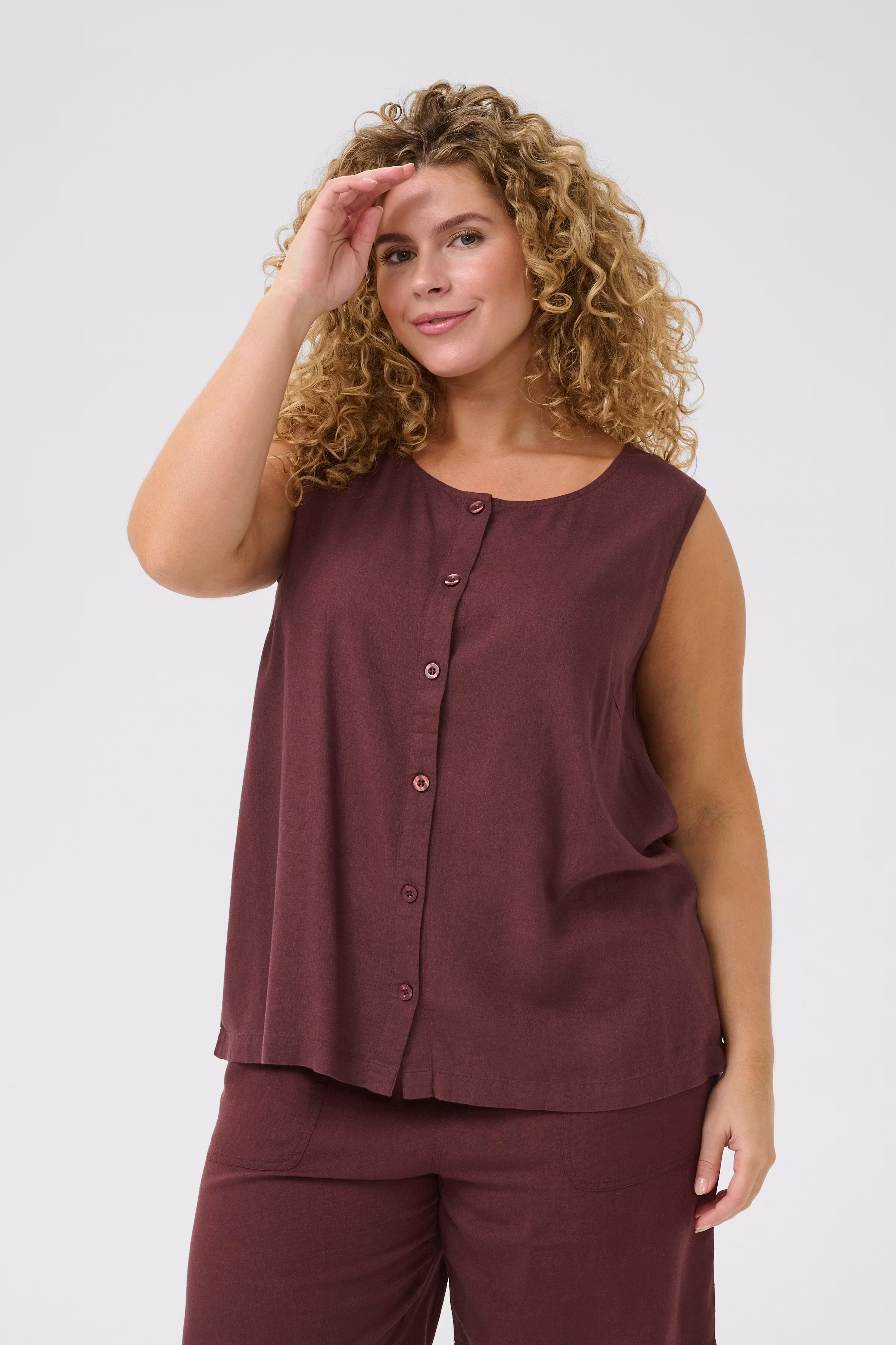 KCmille Hørtop LOOKBOOK FRONT 10583329-191619