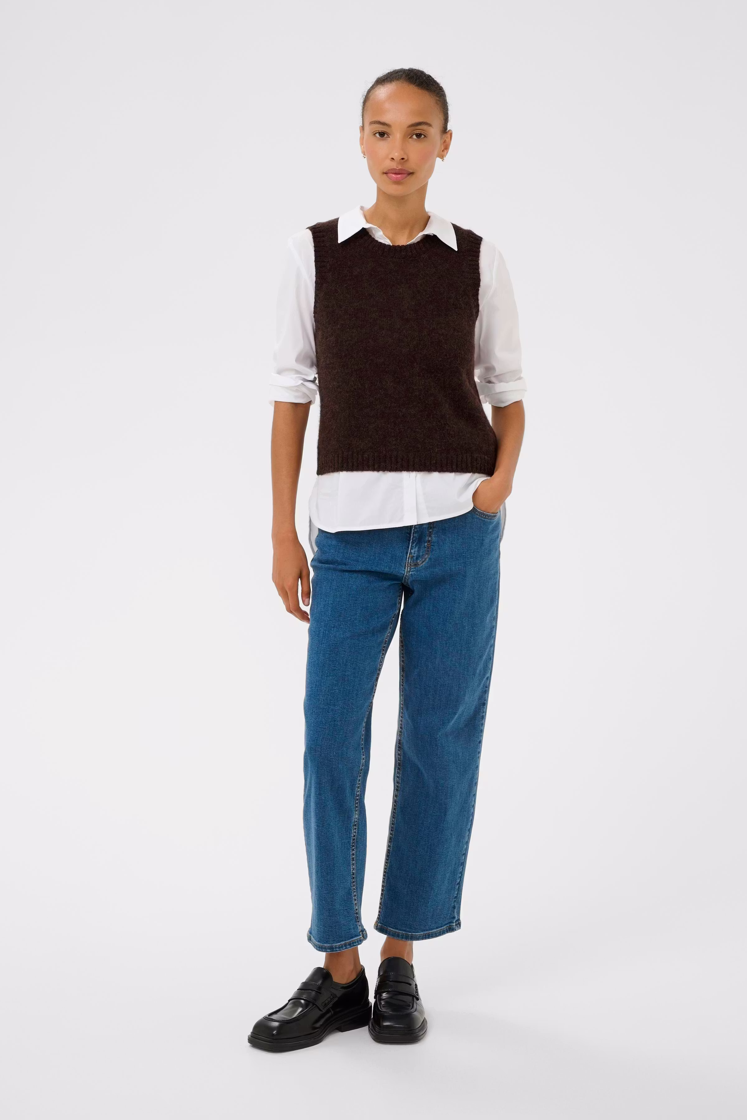 KatalinaPW Strickweste LOOKBOOK FRONT 30306346-191106