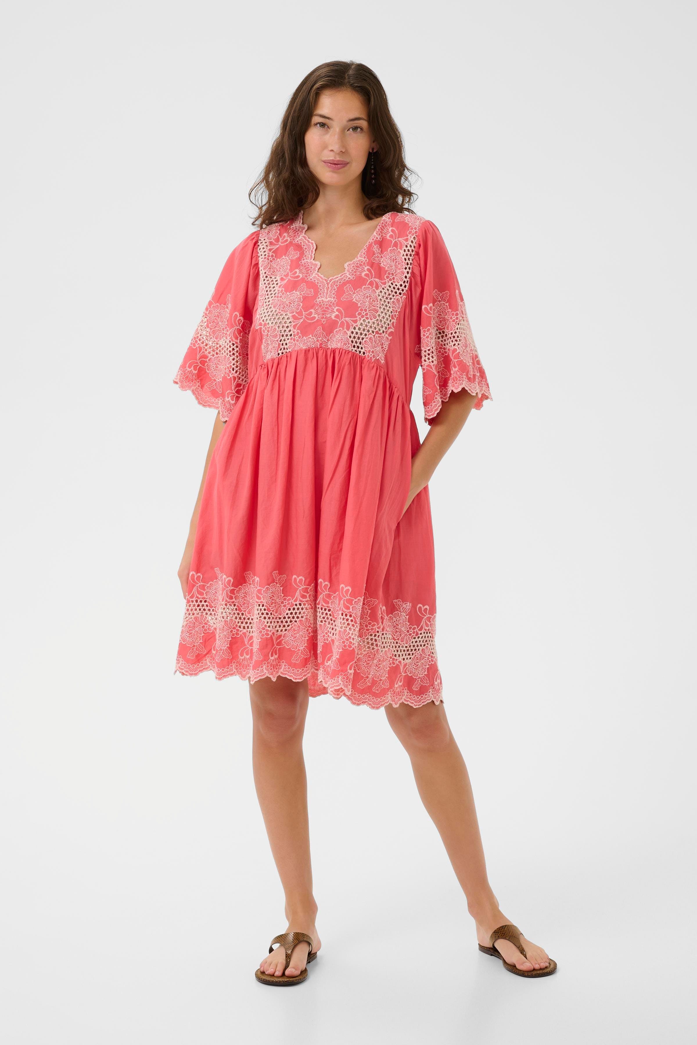 CUdenio Blondekjole LOOKBOOK FRONT 50113016-161640