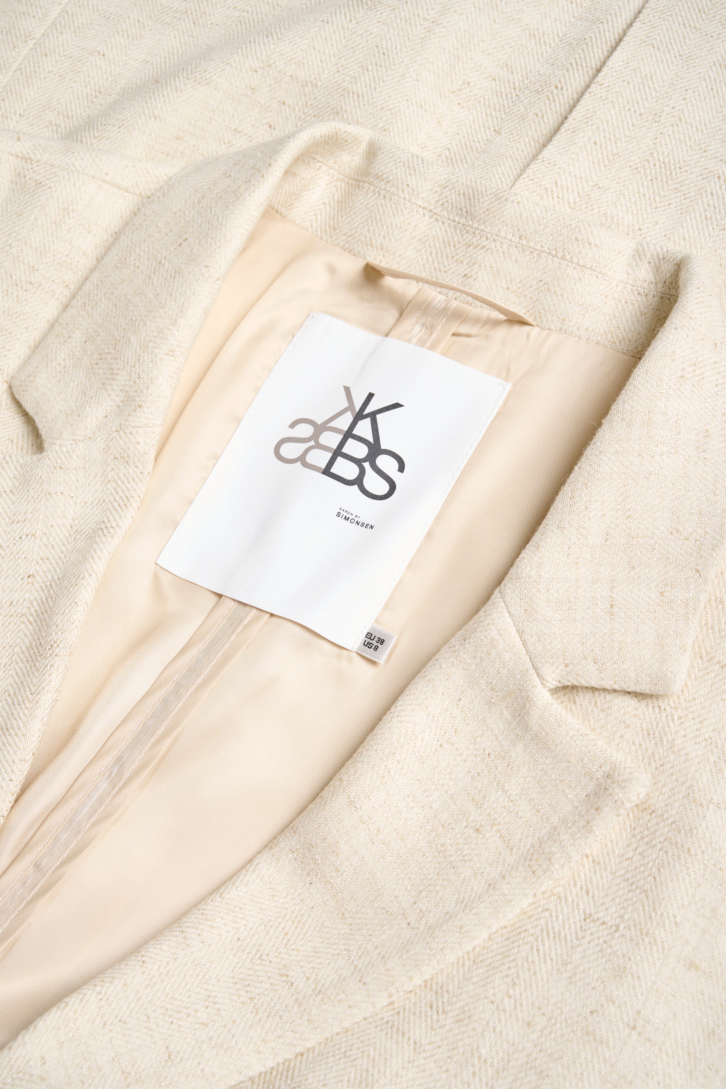 KBUmbro Blazer in linen blend PACK DETAIL 10105381-120703