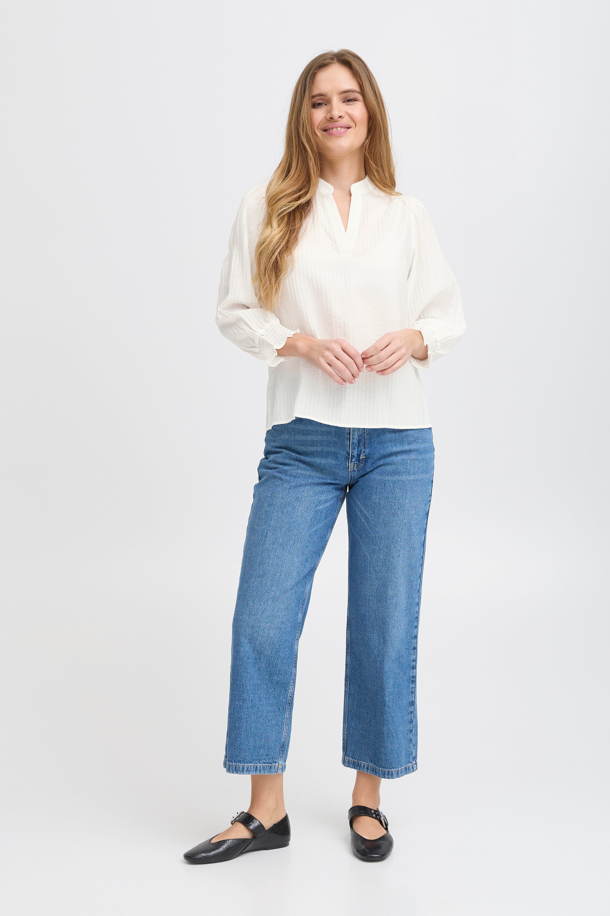 PZISABELLE Bluse LOOKBOOK FRONT 50208755-114201