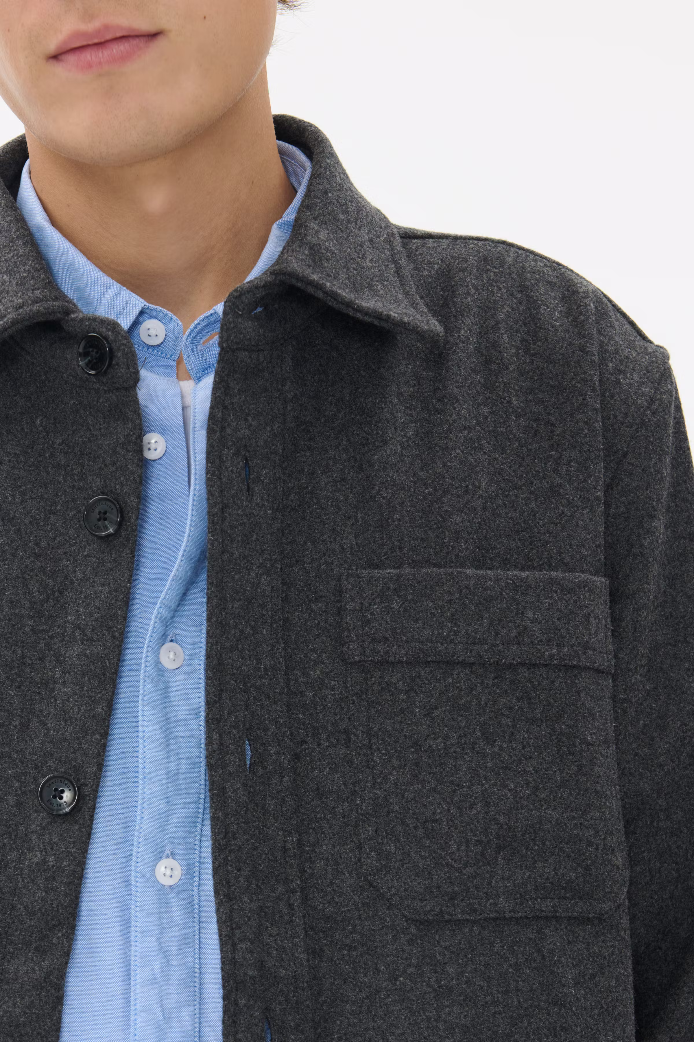 MAcracow Wool Shirt LOOKBOOK DETAIL 30208595-300270