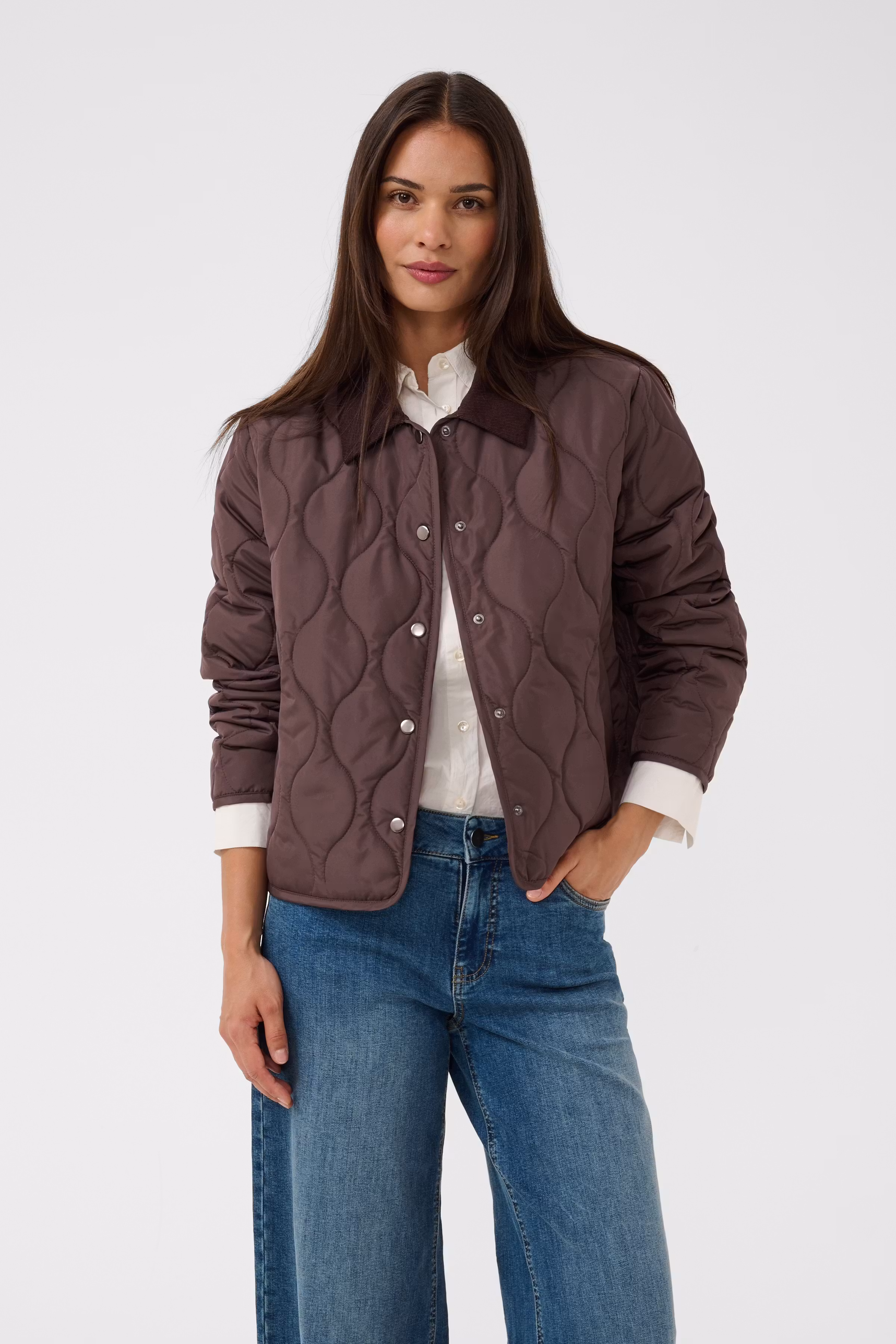 CUgiana Vattert jakke LOOKBOOK FRONT 50112838-190915