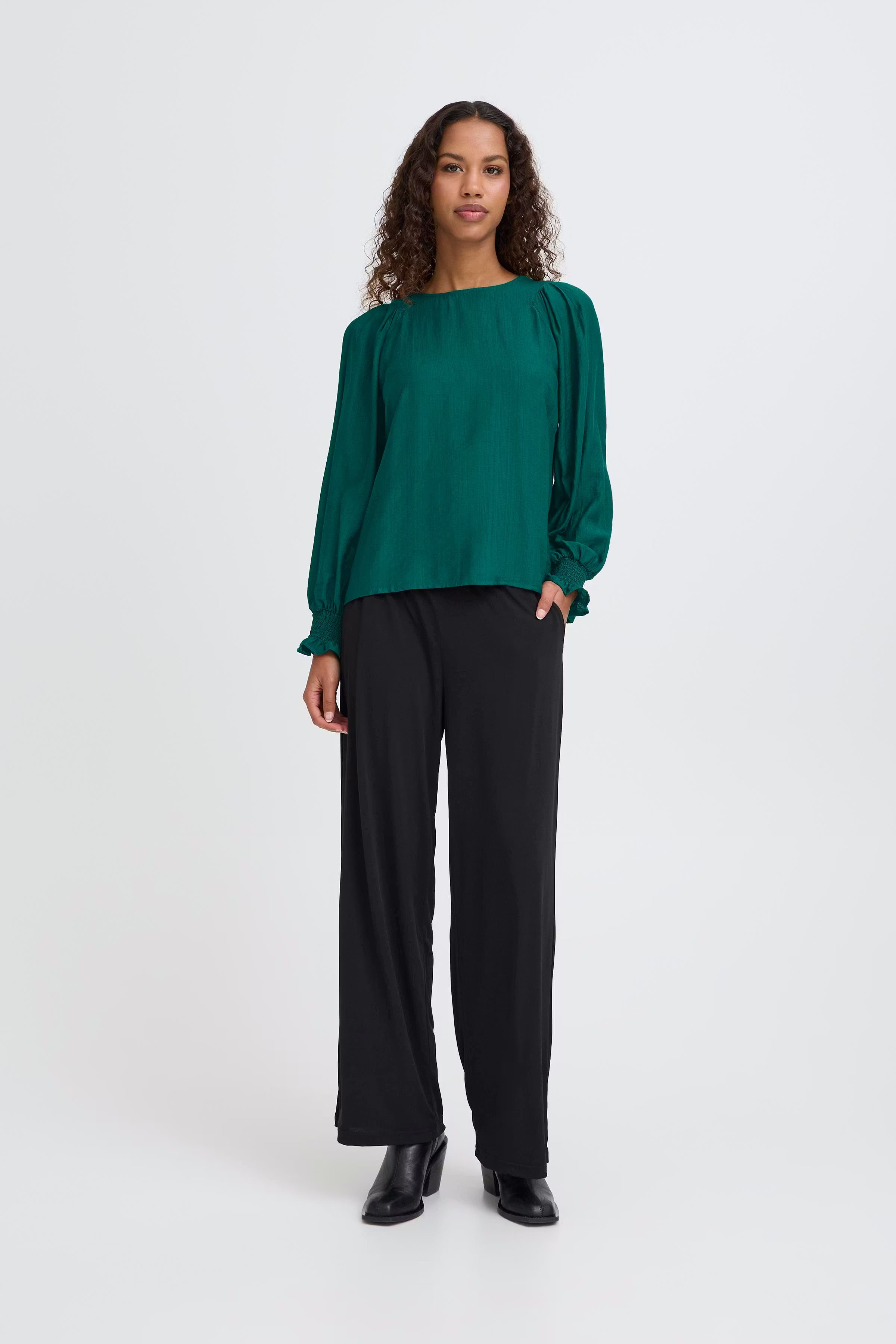 IXWILMA Bluse LOOKBOOK FRONT 20123703-195320