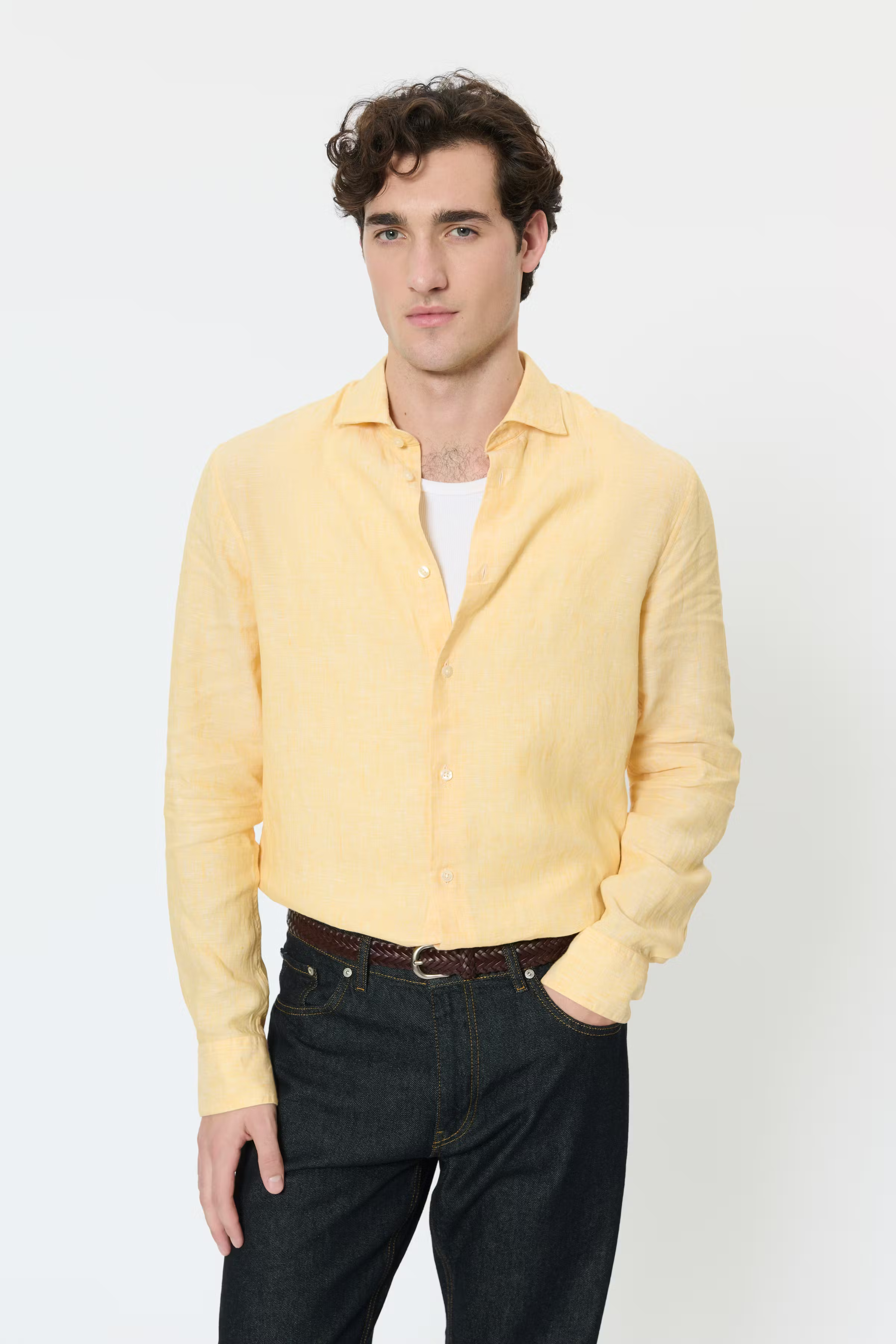 MAmarc linen shirt LOOKBOOK FRONT 30205841-130939