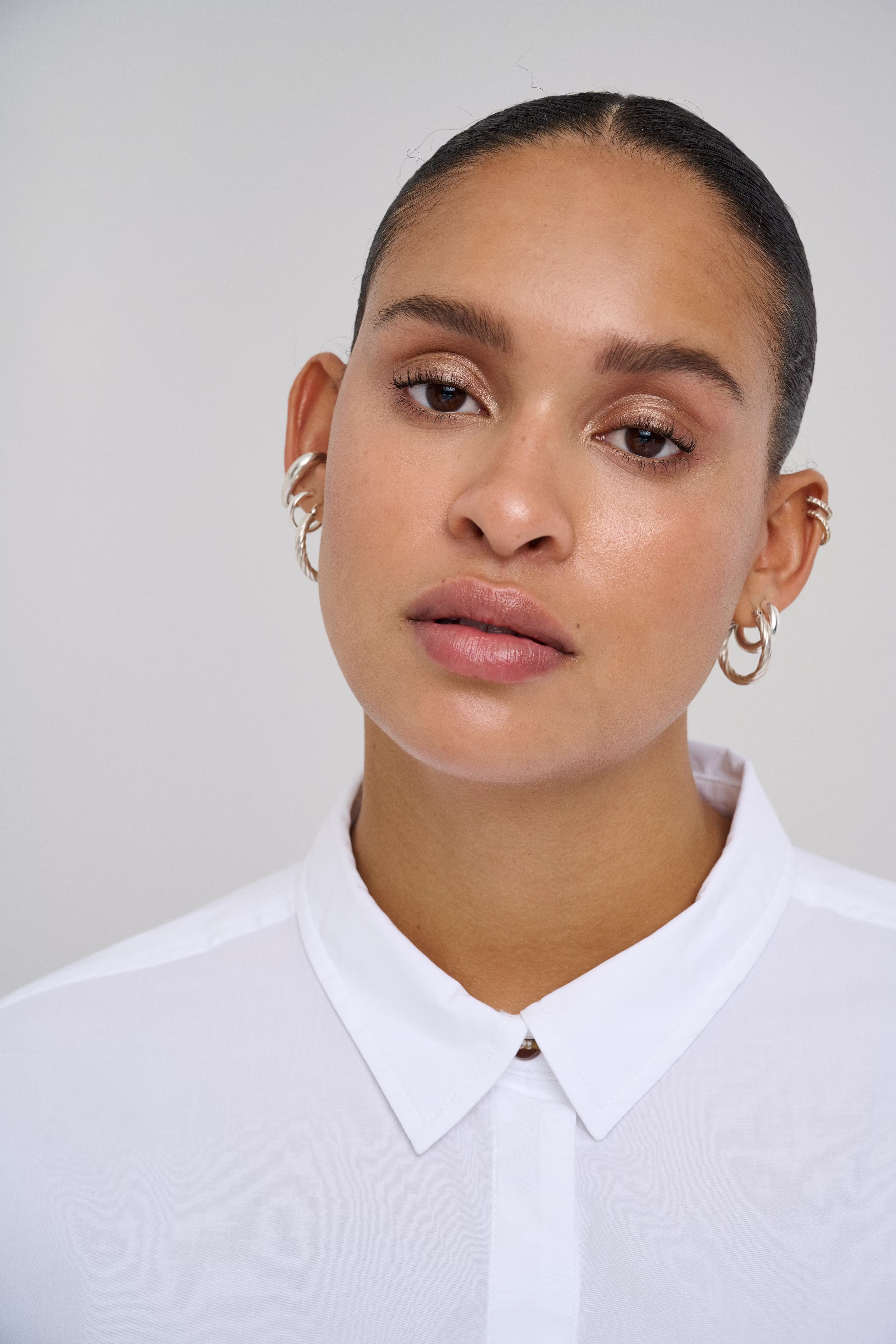 PzElena Langermet skjorte LOCATION NONE 50204794-5000101