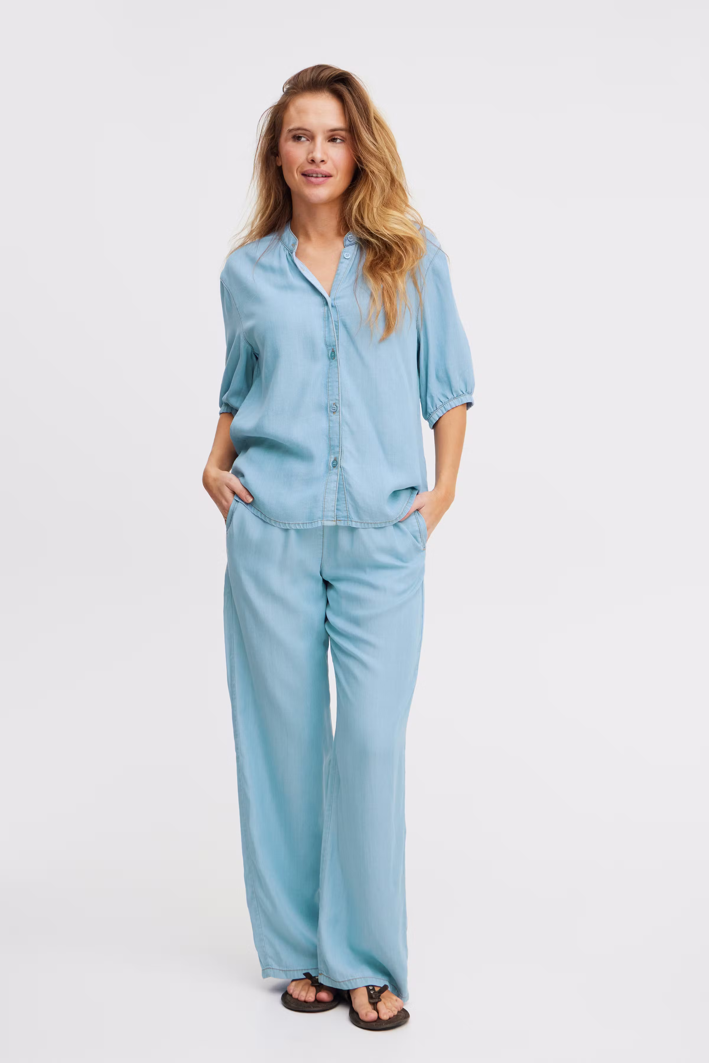 PZGAJA Bluse LOOKBOOK FRONT 50208154-200008