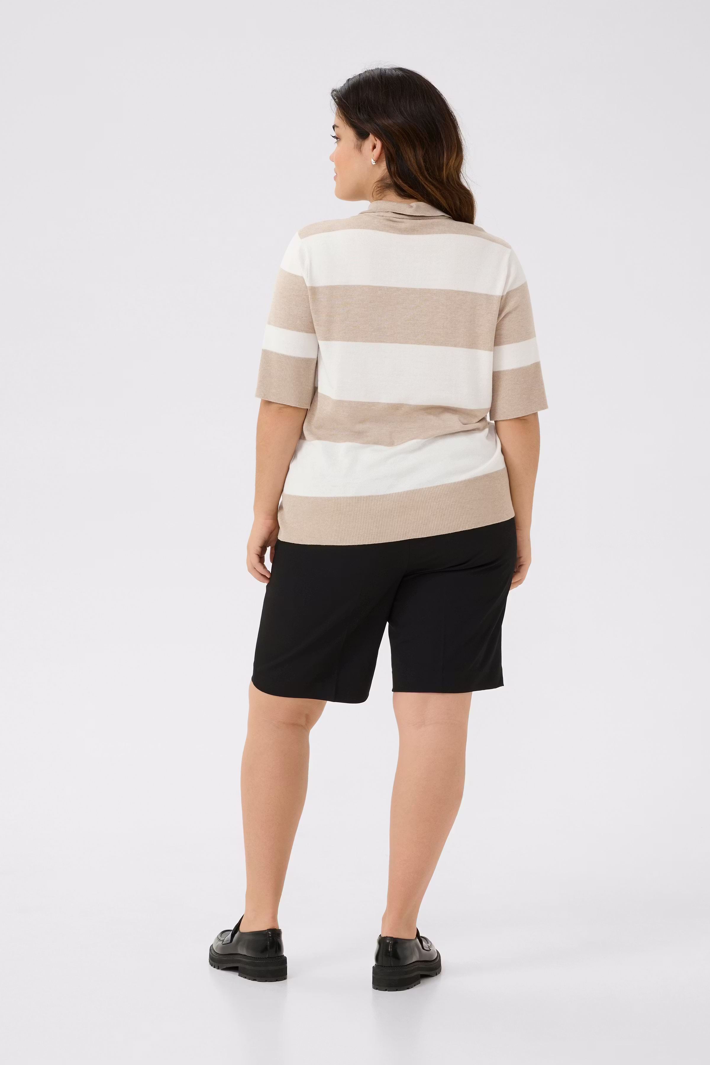 KClizzy Stribet Poloshirt LOOKBOOK BACK 10583275-107548