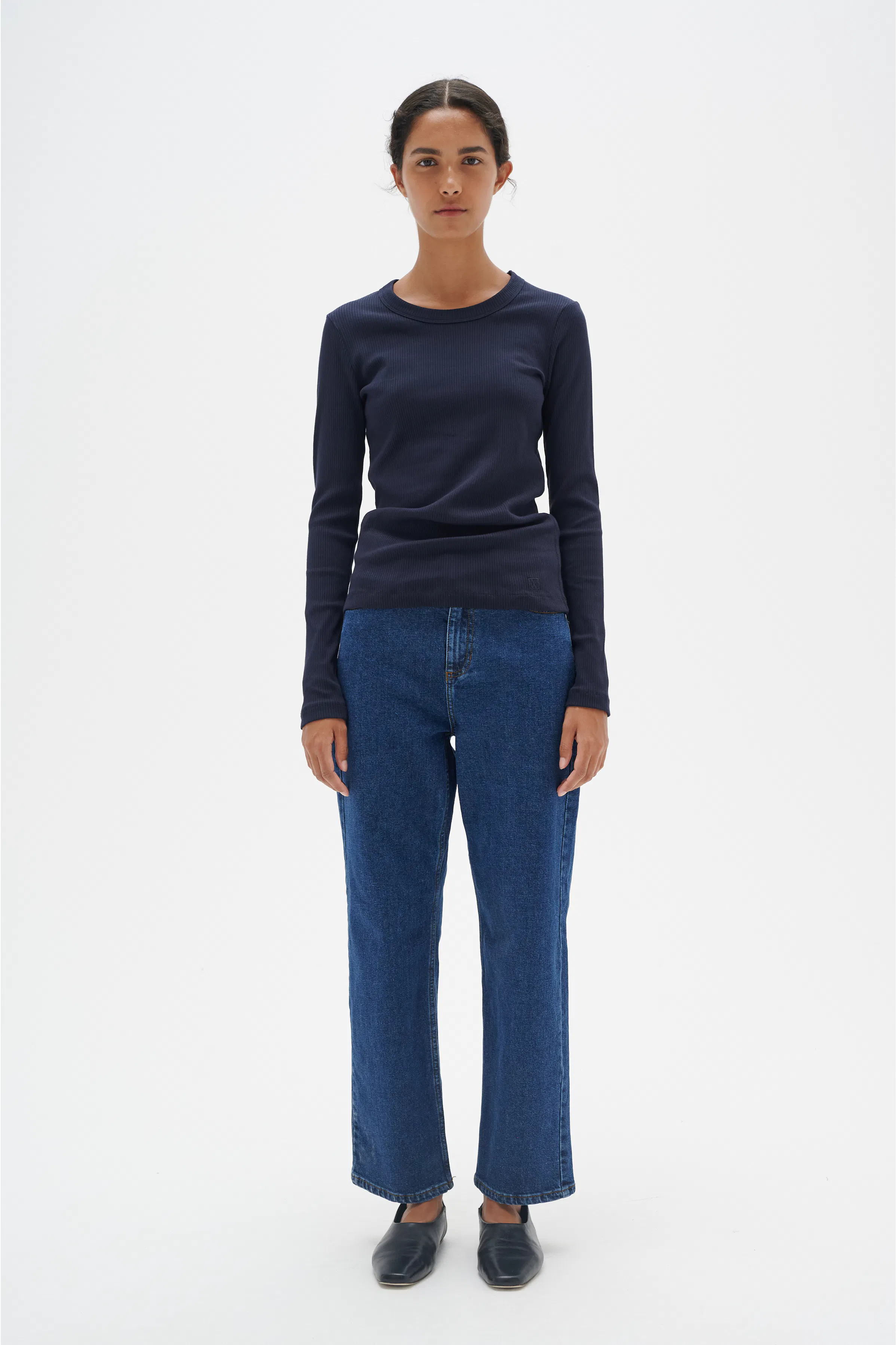 DagnaIW Langærmet T-shirt LOOKBOOK FRONT 30106649-300005