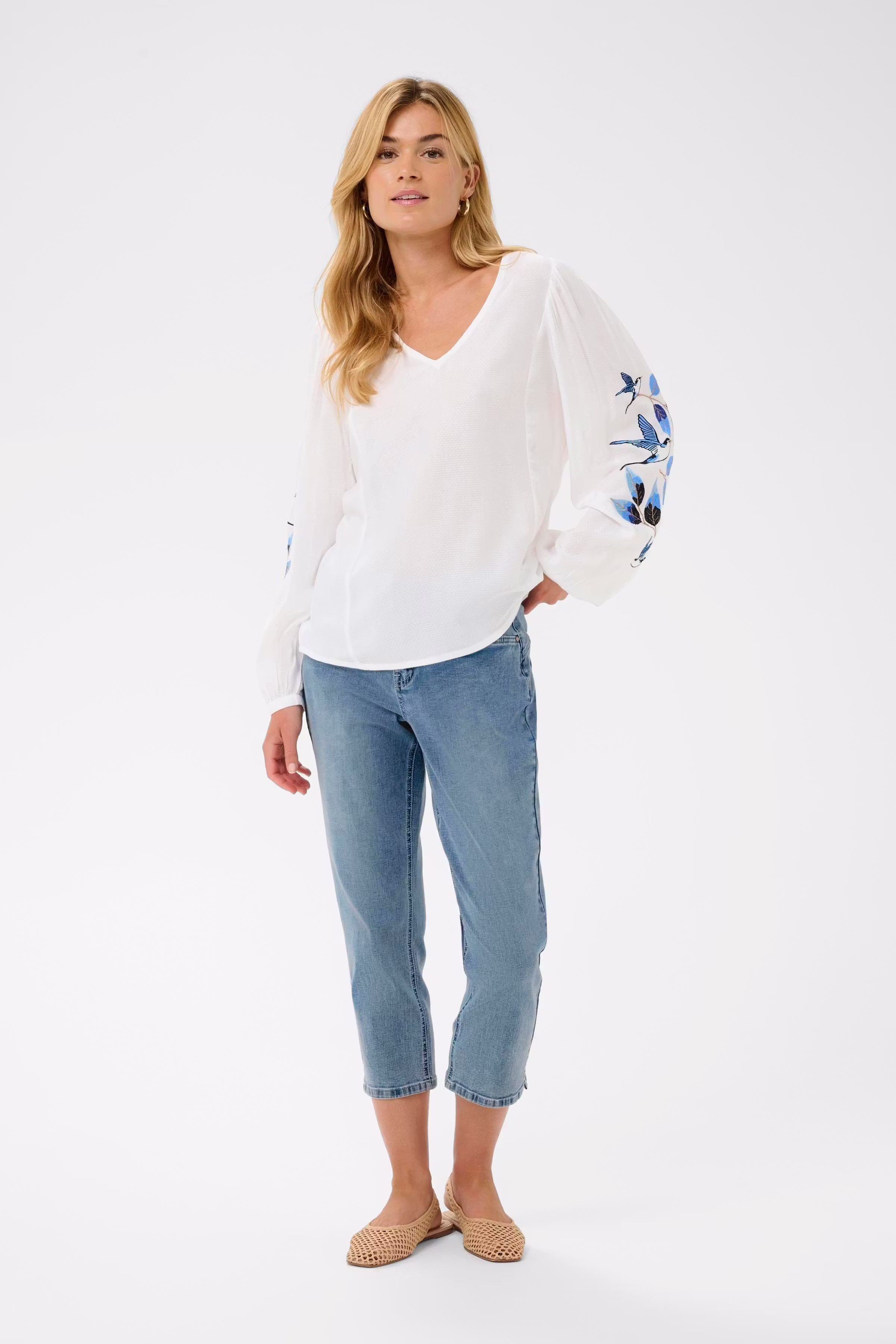 CRFloriza Bluse LOOKBOOK FRONT 10614853-110602