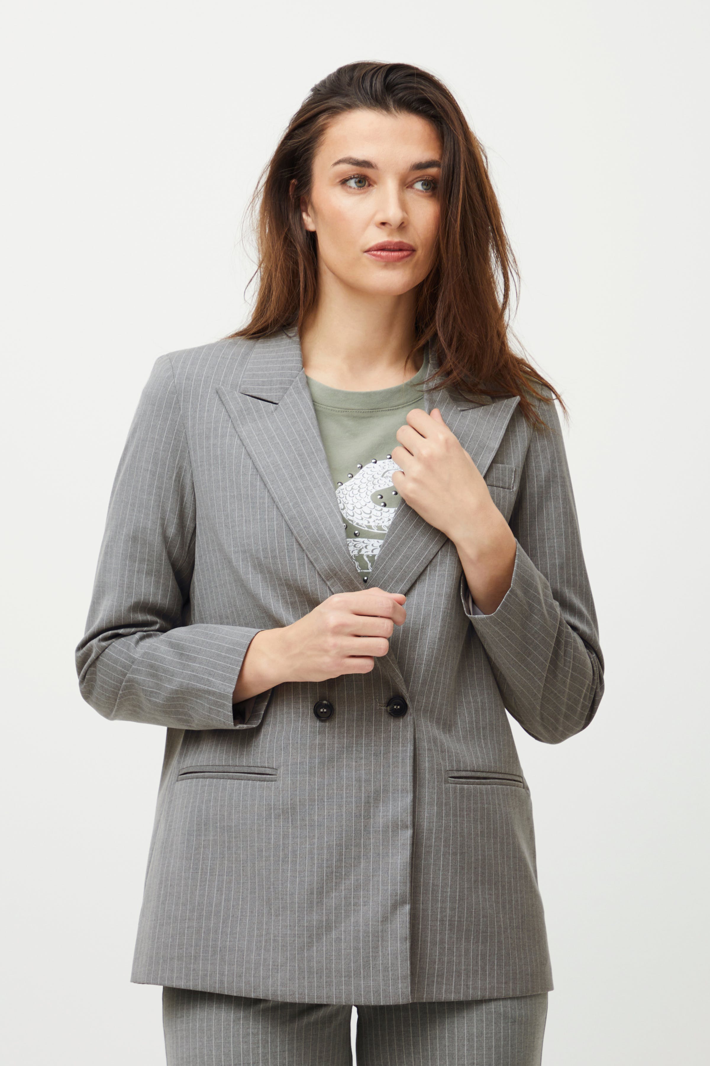 KAfabiola Jacket in black/grey check / multi color colour | Companys