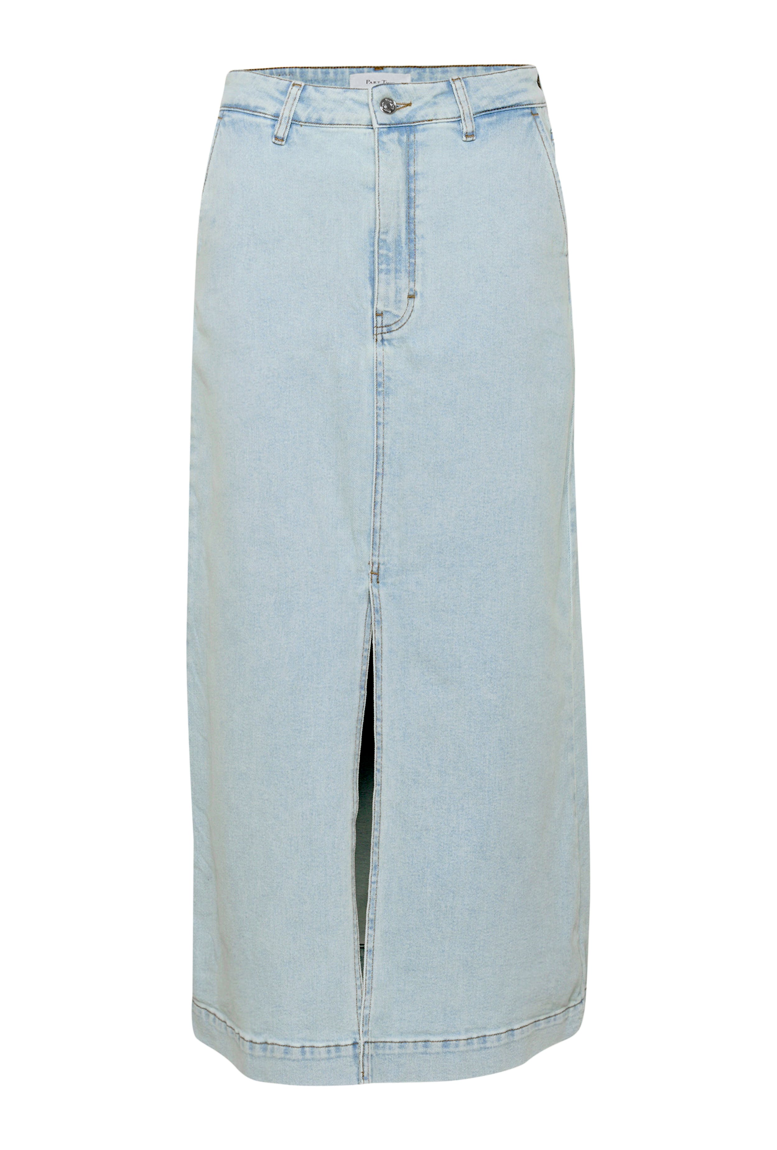 CaliahPW Lang denimskjørt PACK FRONT 30308760-300146