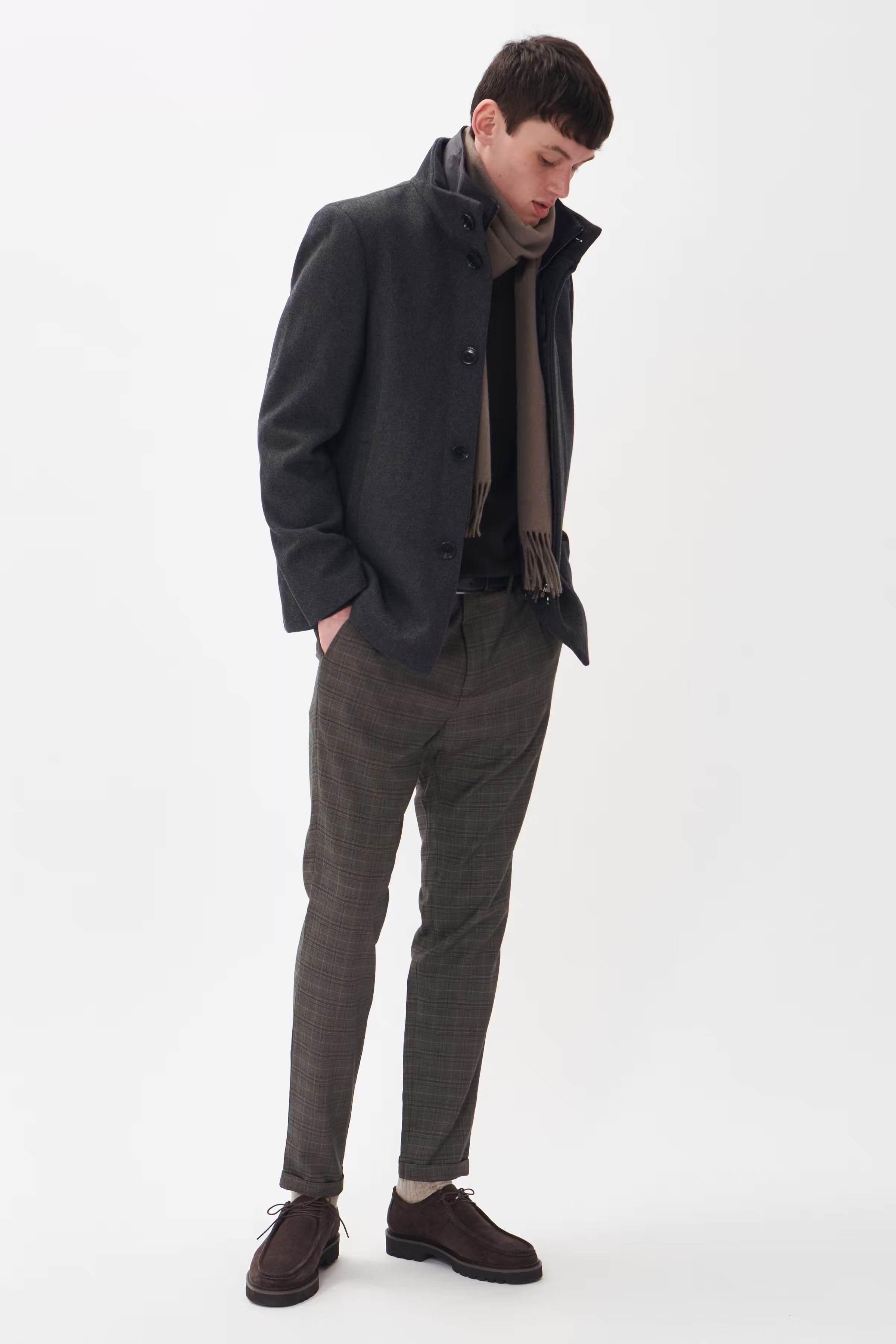 MAharvey Kort Jakke LOOKBOOK FRONT 30204813-300271