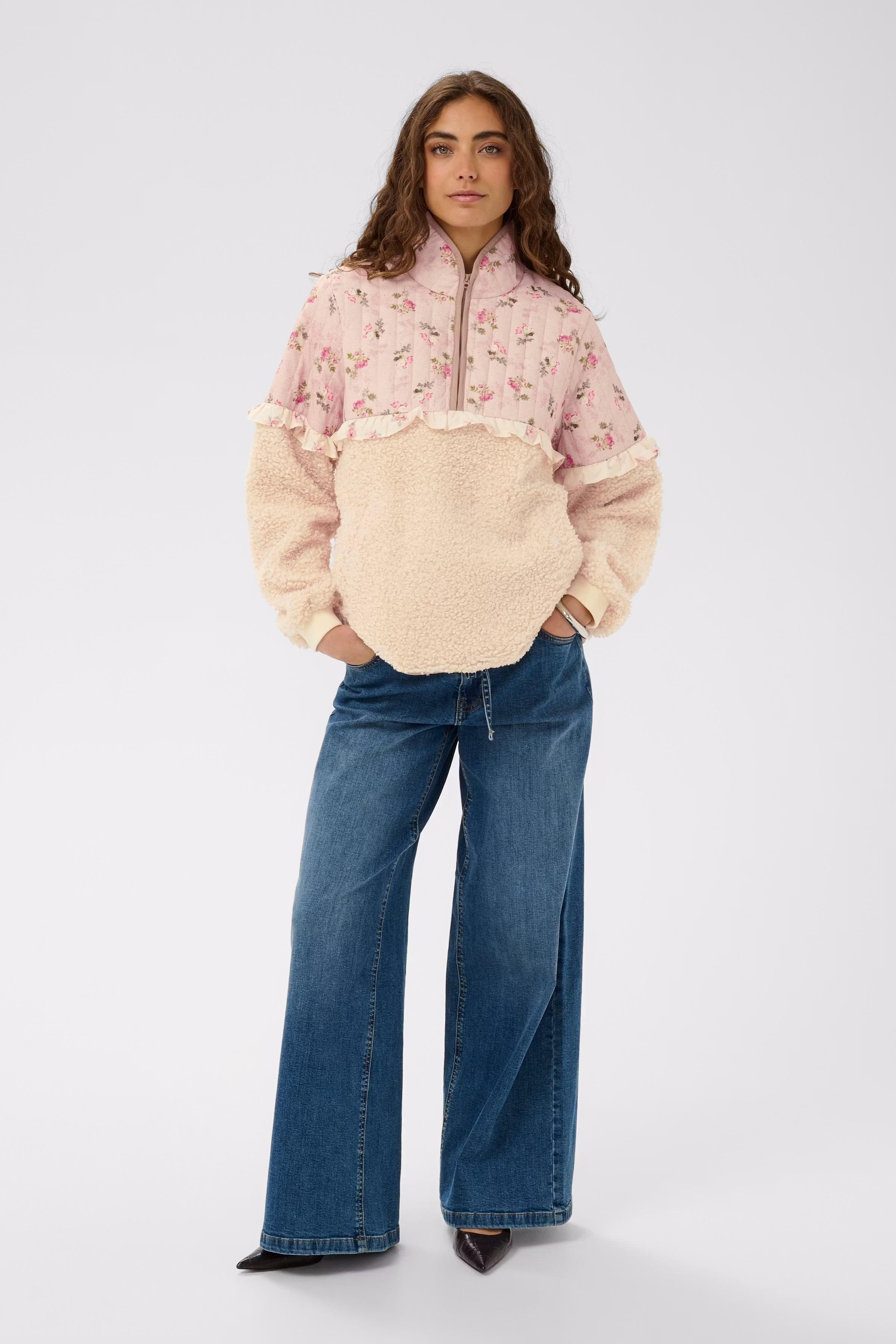 CUaiko Fleecejakke LOOKBOOK FRONT 50112761-120304