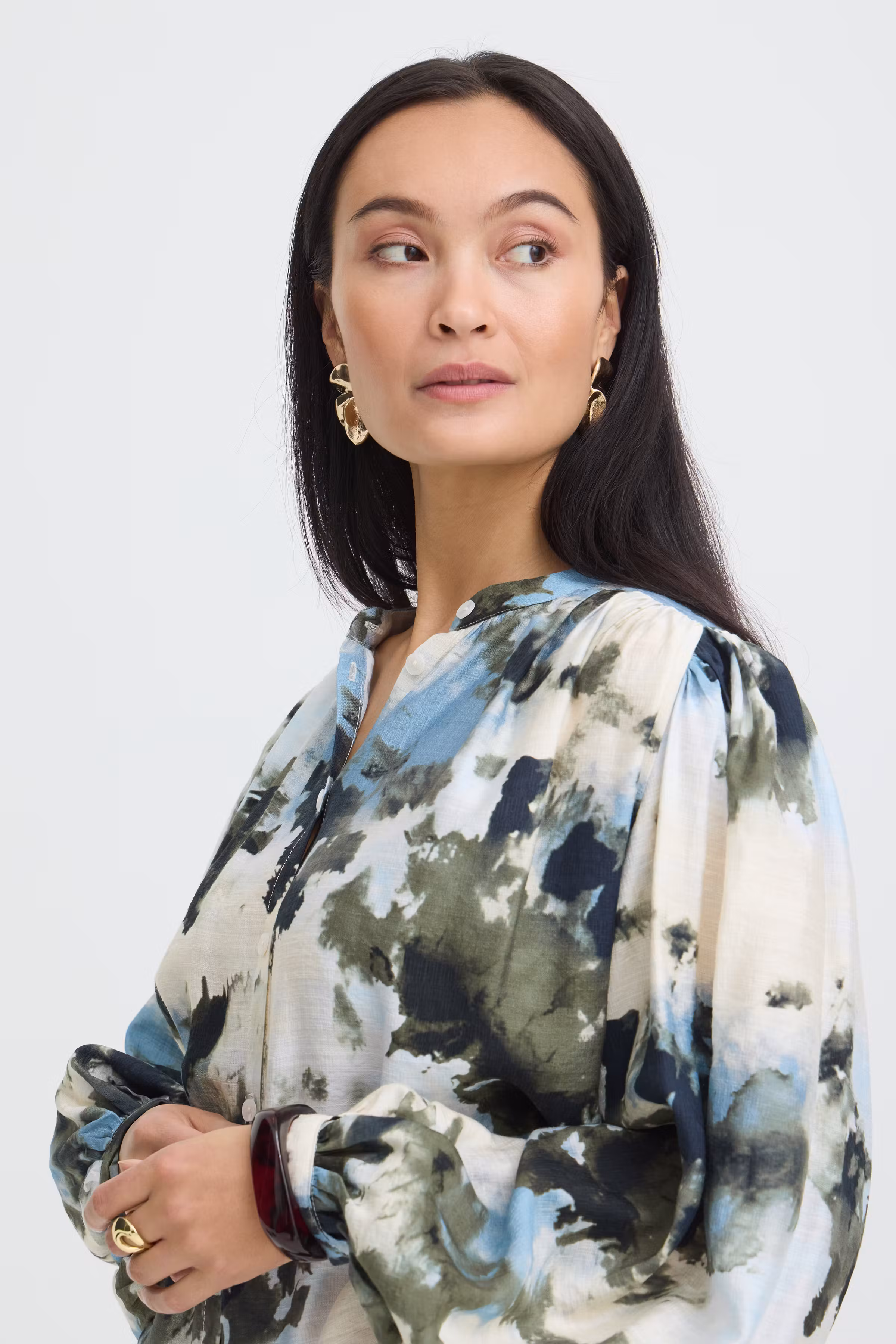 FRARIANA Skjorte LOOKBOOK DETAIL 20618030-900012204