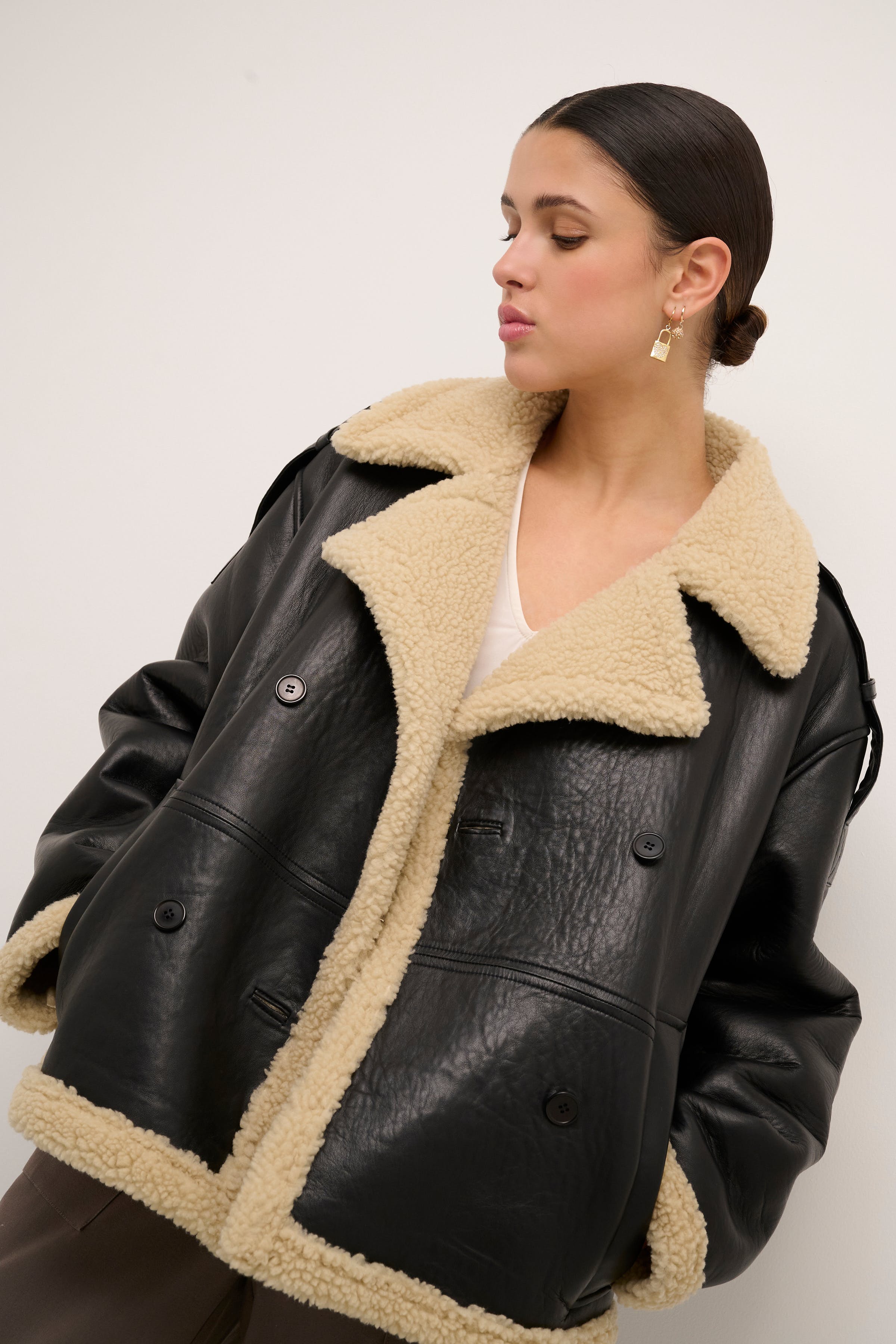 KleoKB Skinnjakke LOOKBOOK FRONT 10104515-194008