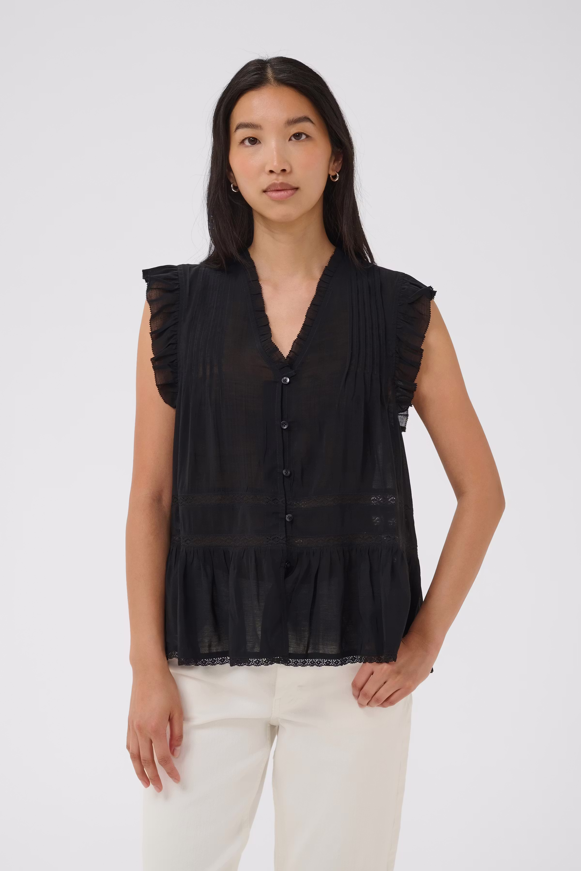 BernadetePW Bluse LOOKBOOK FRONT 30310536-194008