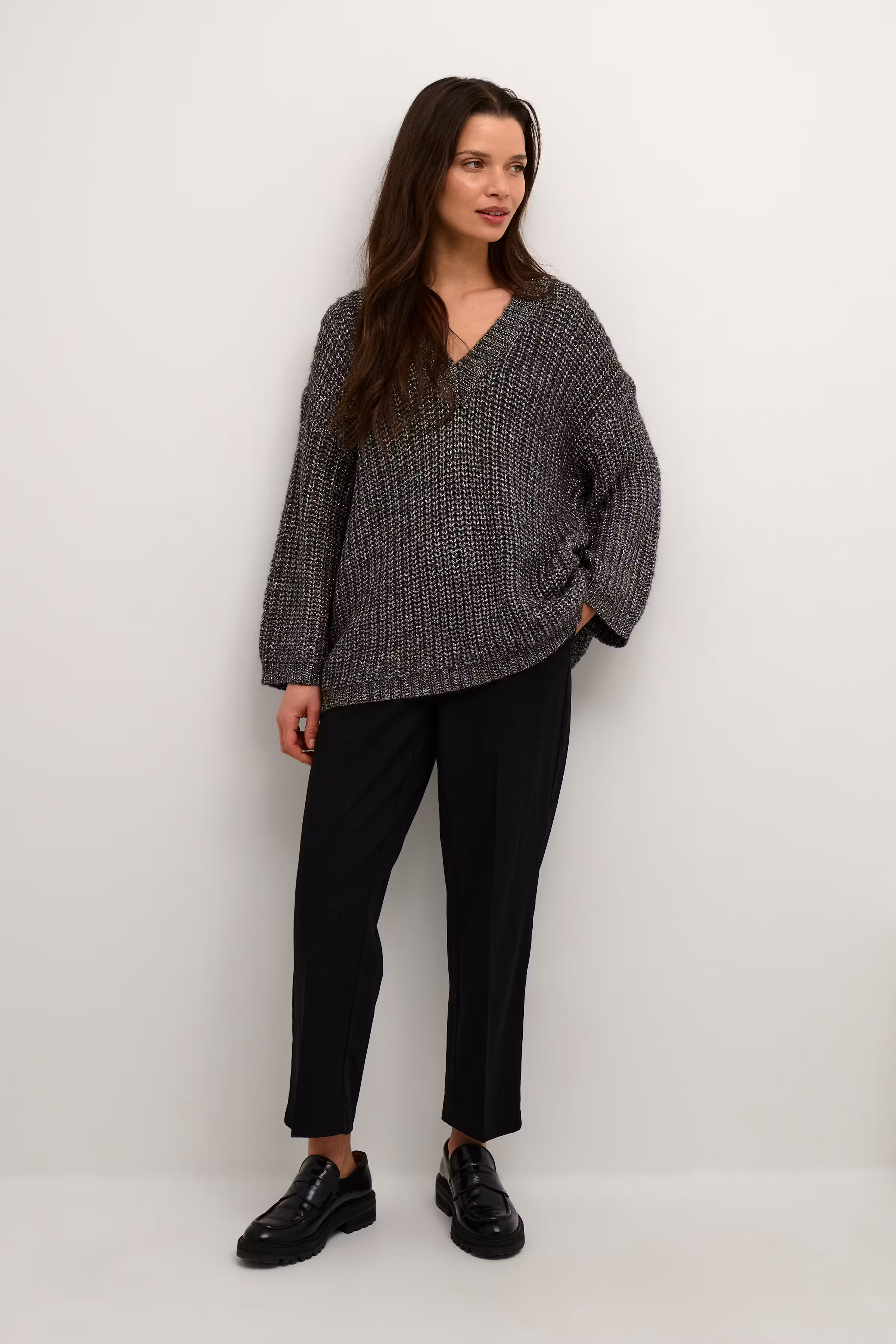 KAhenriette Striktrøje LOOKBOOK FRONT 10507996-105005