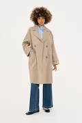 Cuaugustina Trenchcoat Med Broderi