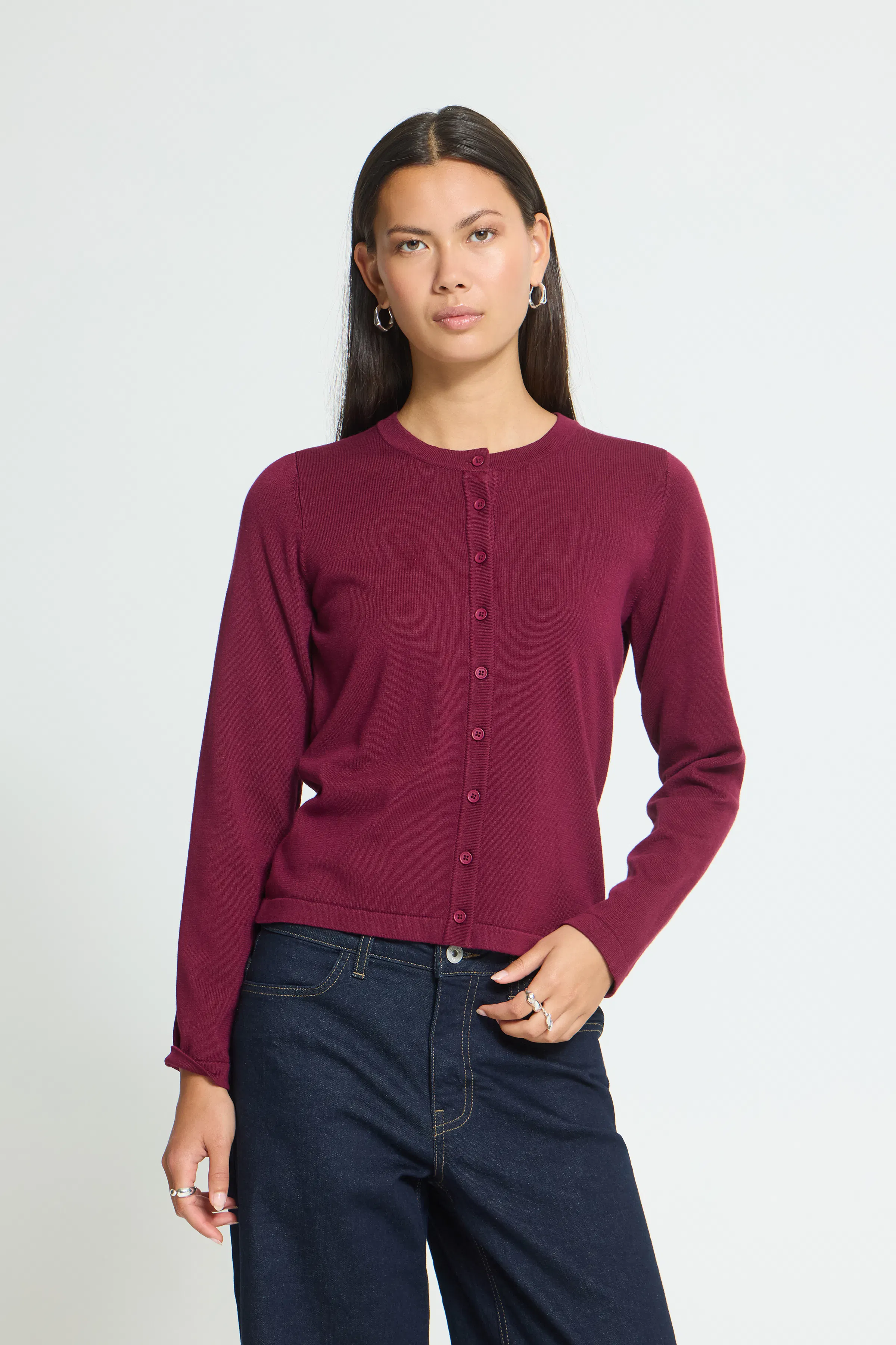 IHLULS O-Neck Cardigan LOOKBOOK FRONT 20125808-192024