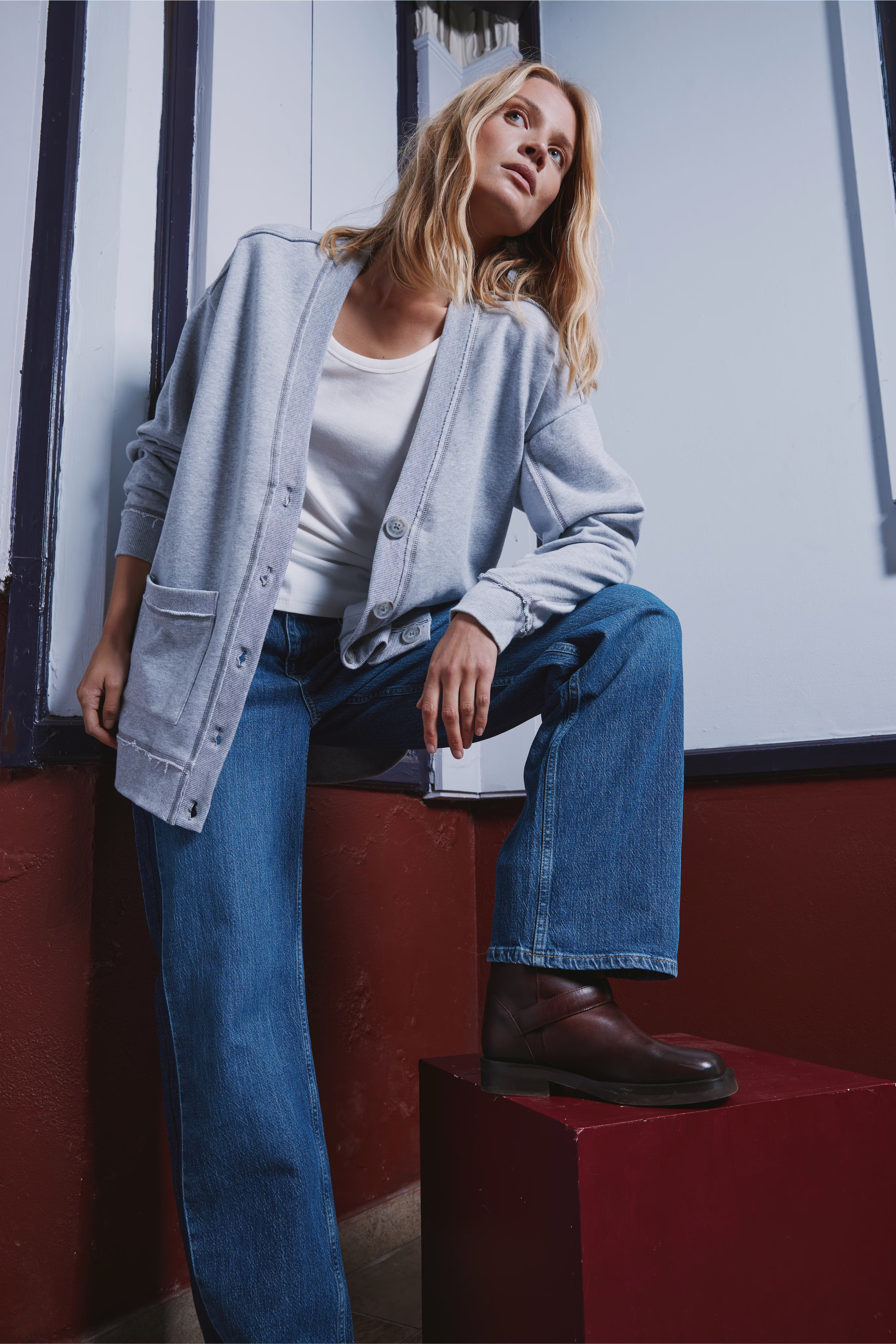 PZVEGA UHW Jeans Wide Leg LOCATION NONE 50209028-200005