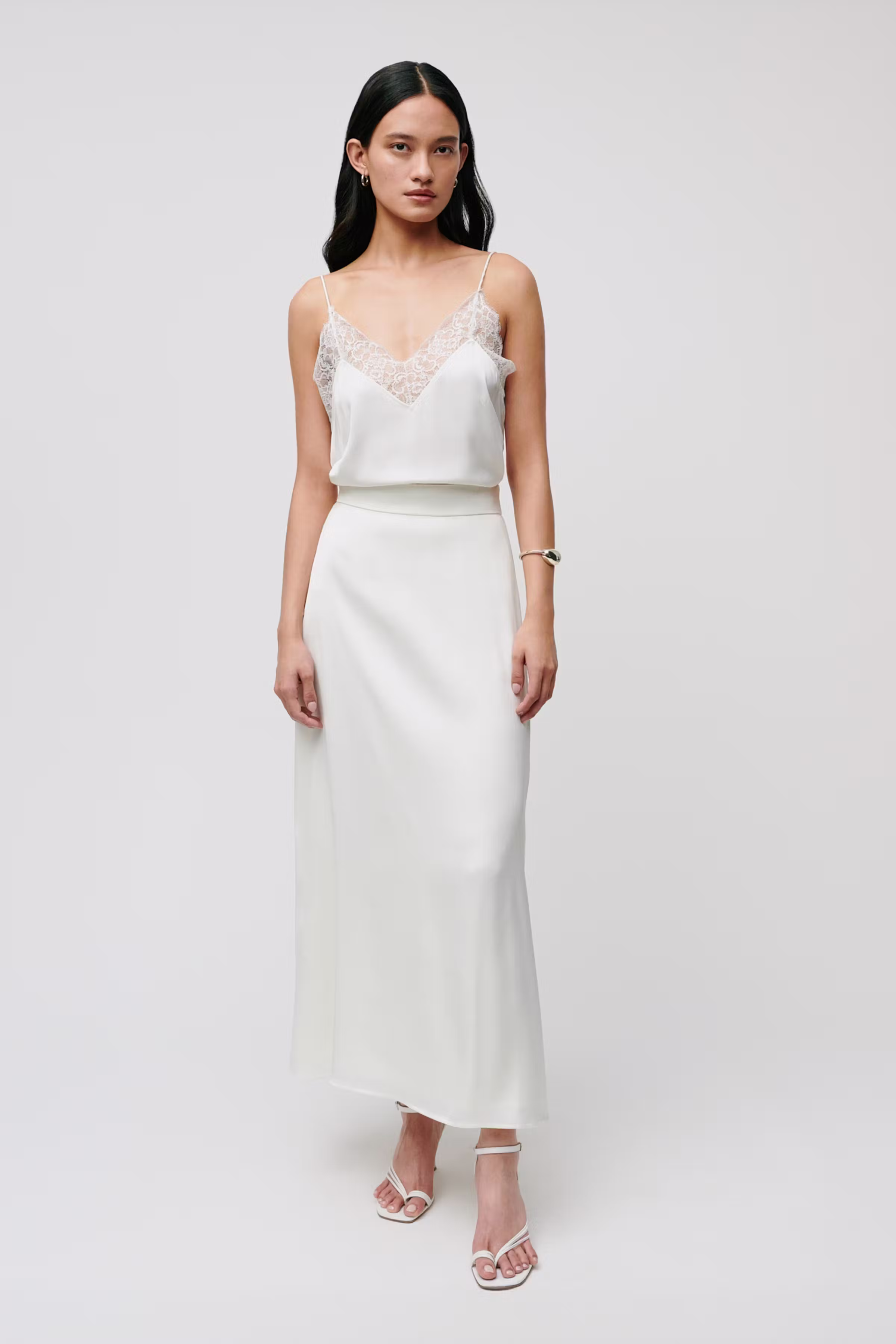IOSANNA Kjol LOOKBOOK FRONT 30600528-WH010