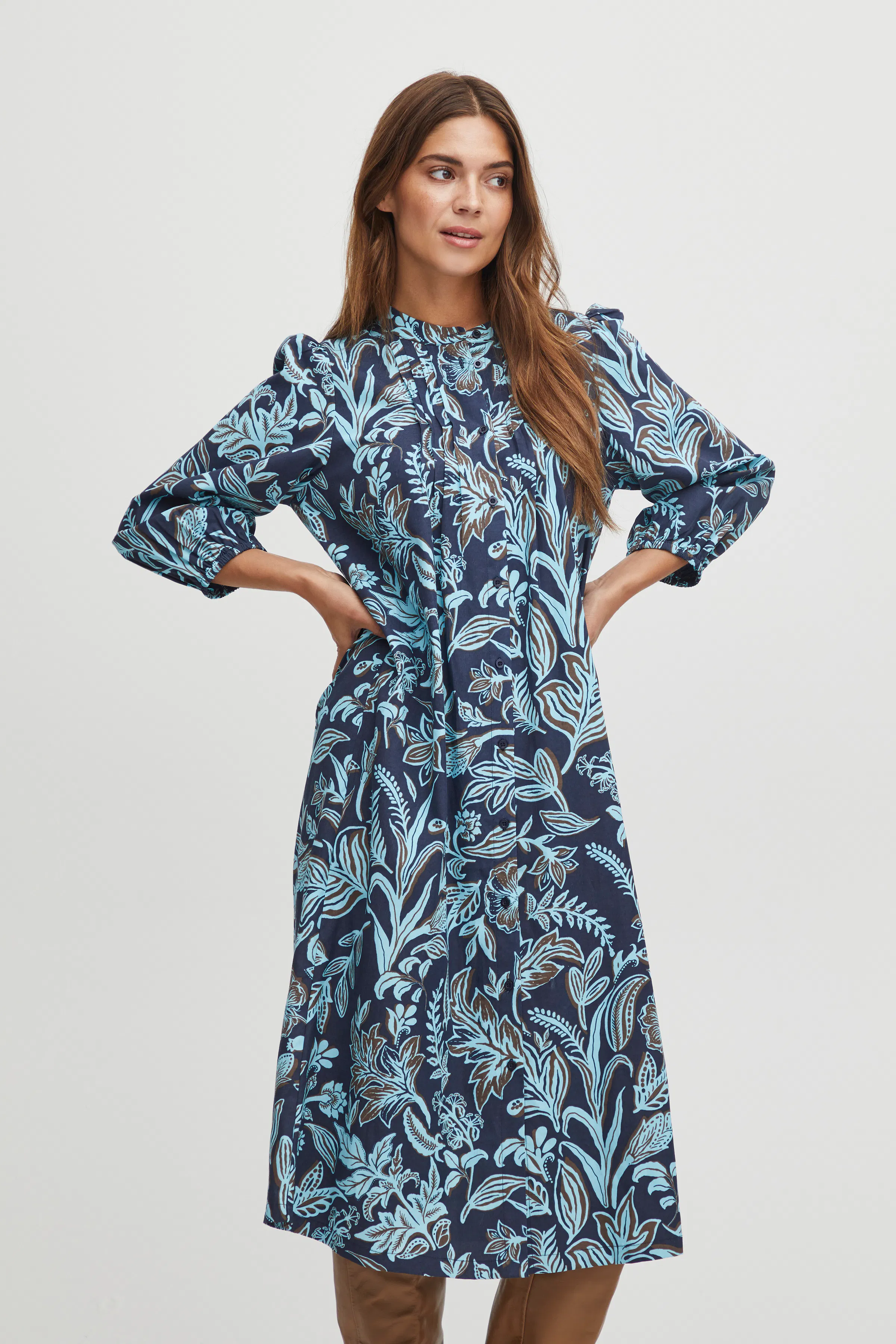 FRSHIRLA Kjole LOOKBOOK FRONT 20612409-200119