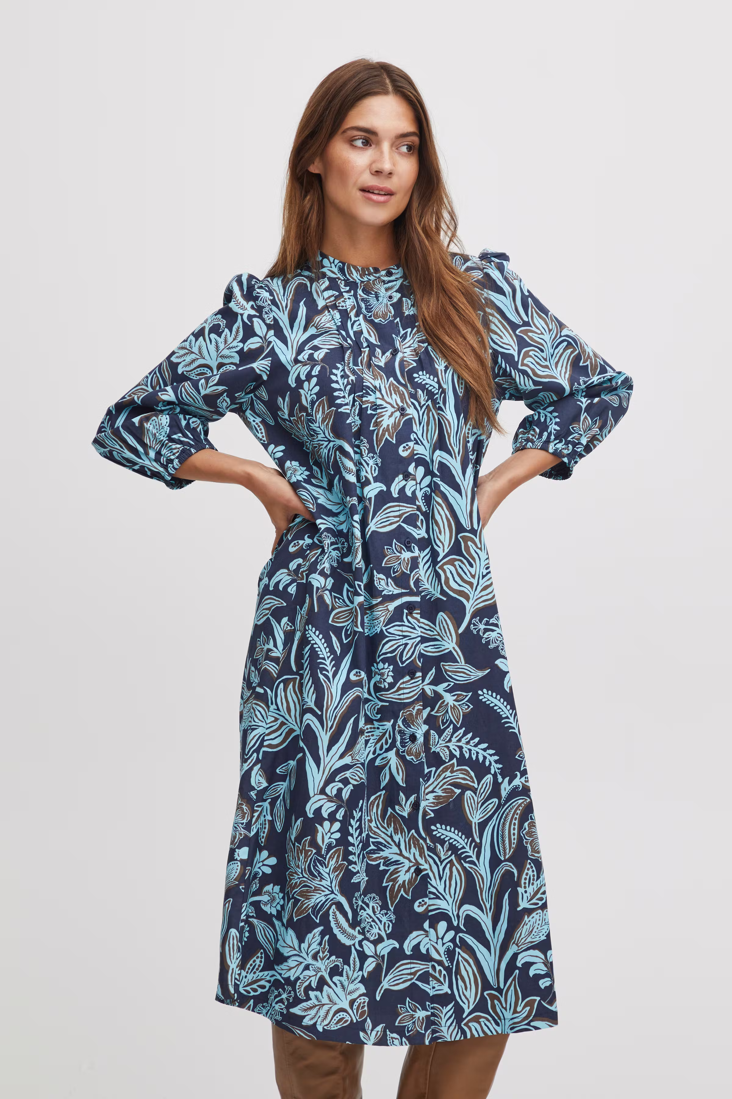 FRSHIRLA Kjole LOOKBOOK FRONT 20612409-200119